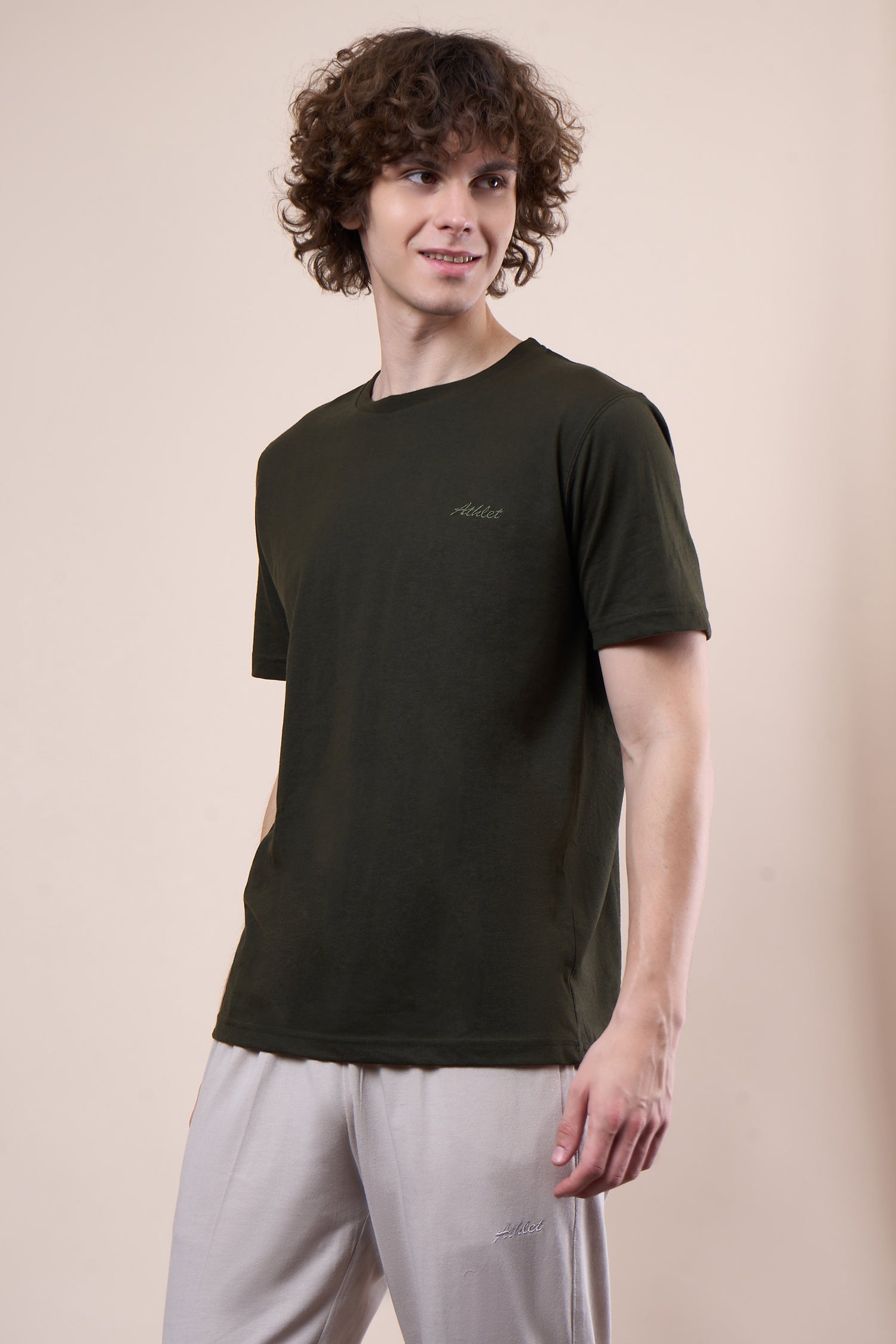 Classic Men's Crew Neck T-Shirt -333 HS