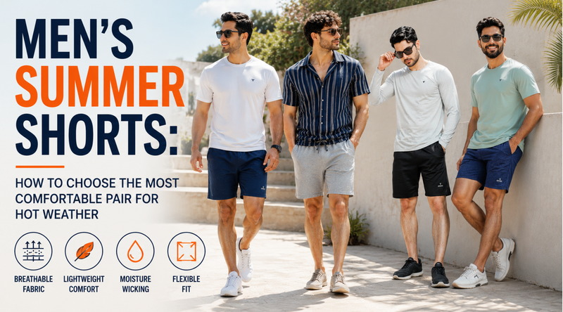 Men's Summer Shorts: How to Choose the Most Comfortable Pair for Hot Weather