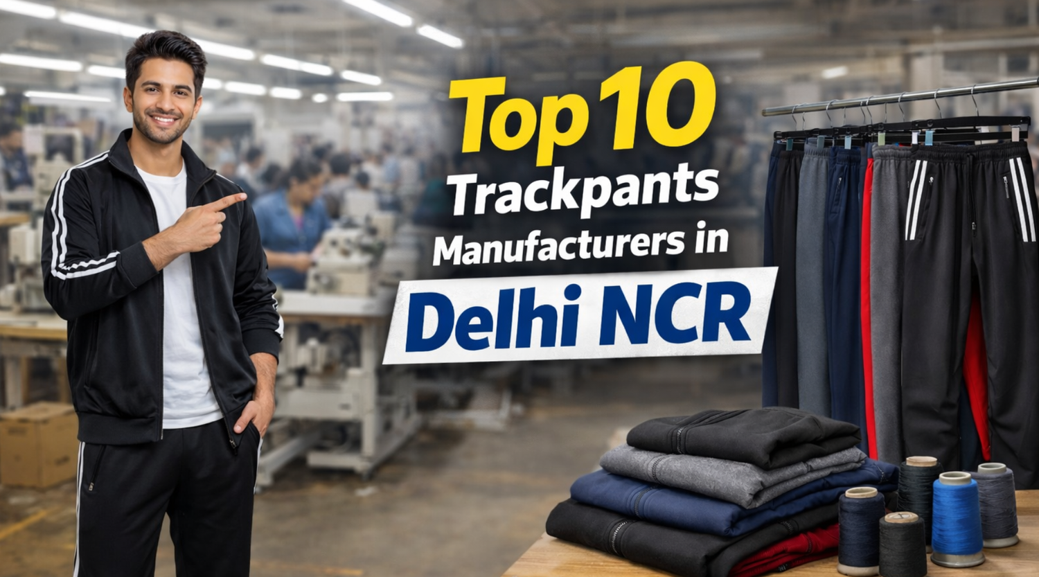 Top 10 Trackpants Manufacturers in Delhi NCR