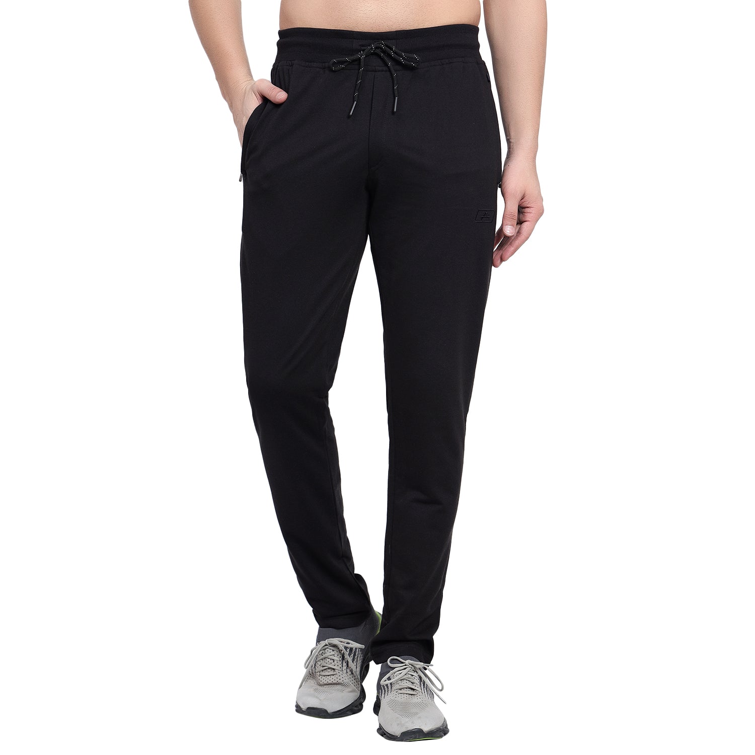 Men's Premium Cotton Terry Lounge Track Pants - 686