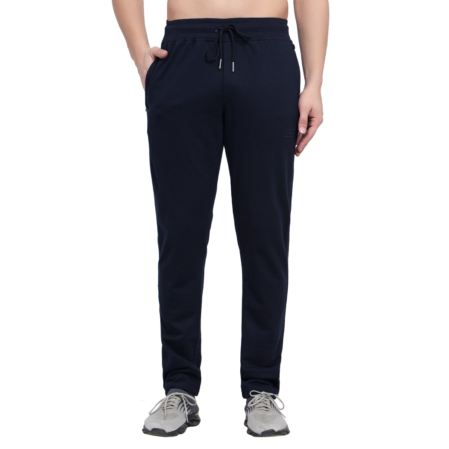 Men's Premium Cotton Terry Lounge Track Pants - 686