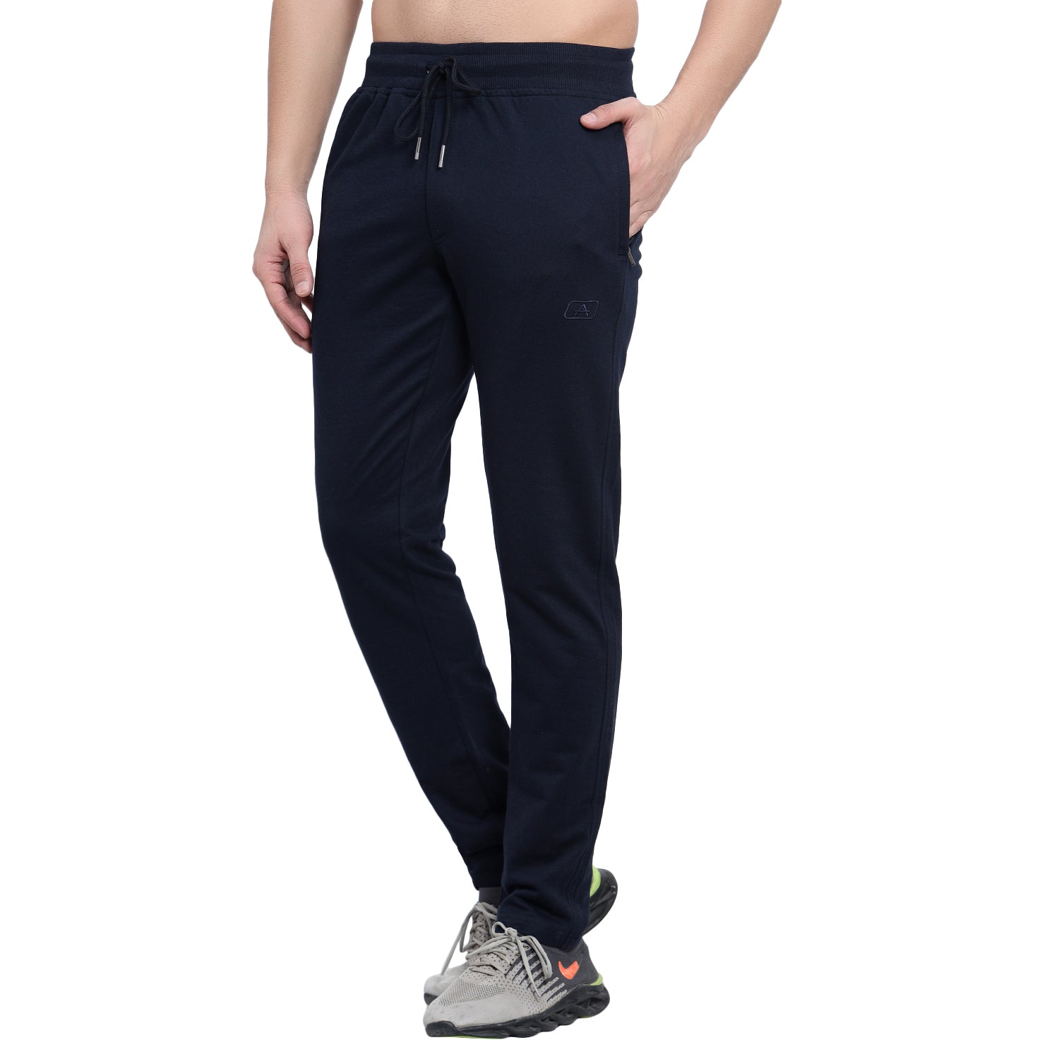 Men's Premium Cotton Terry Lounge Track Pants - 686