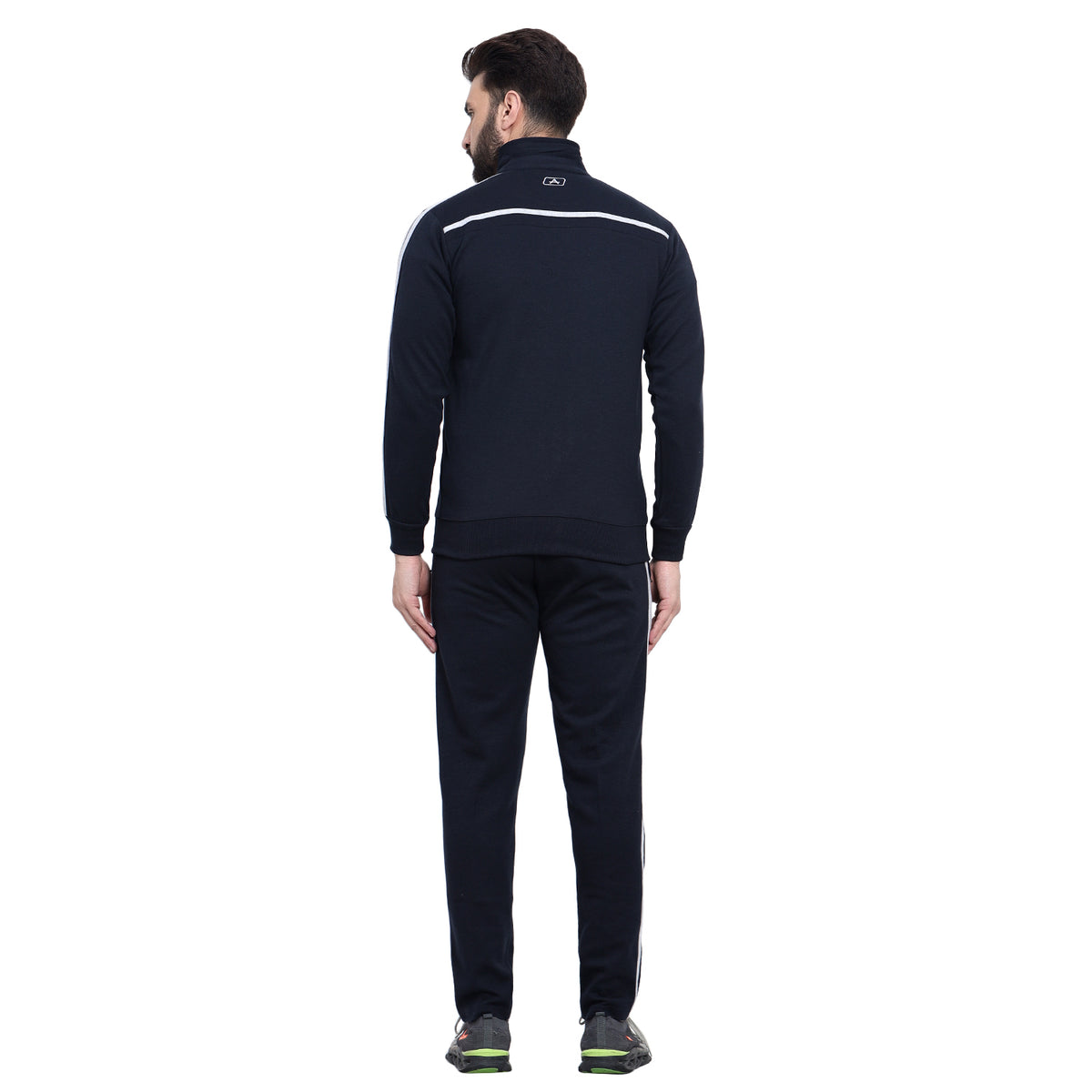 Men’s Cotton Blend Full-Zip Tracksuit Set - 8019
