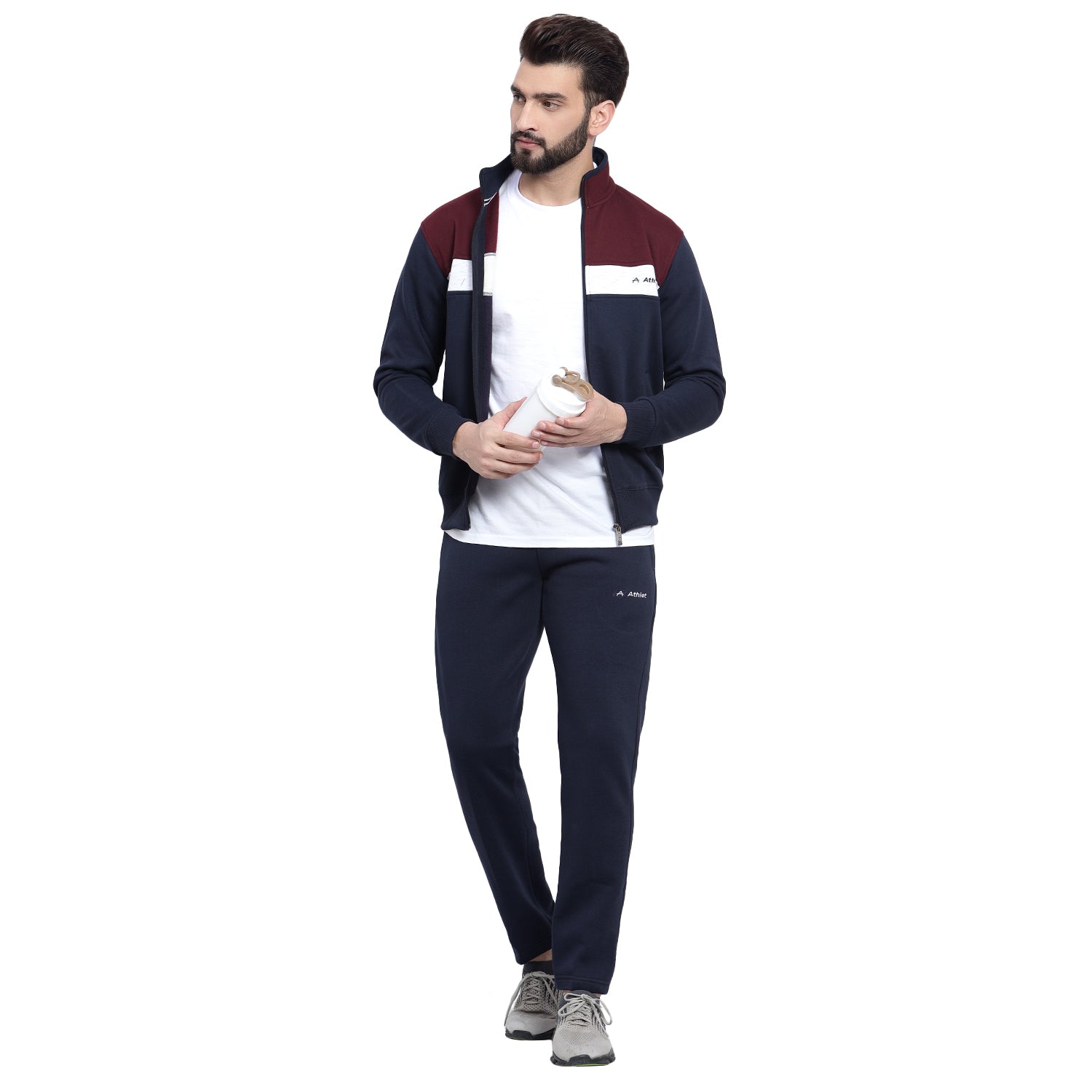 Three-Thread Fleece Winter Tracksuit -  702312