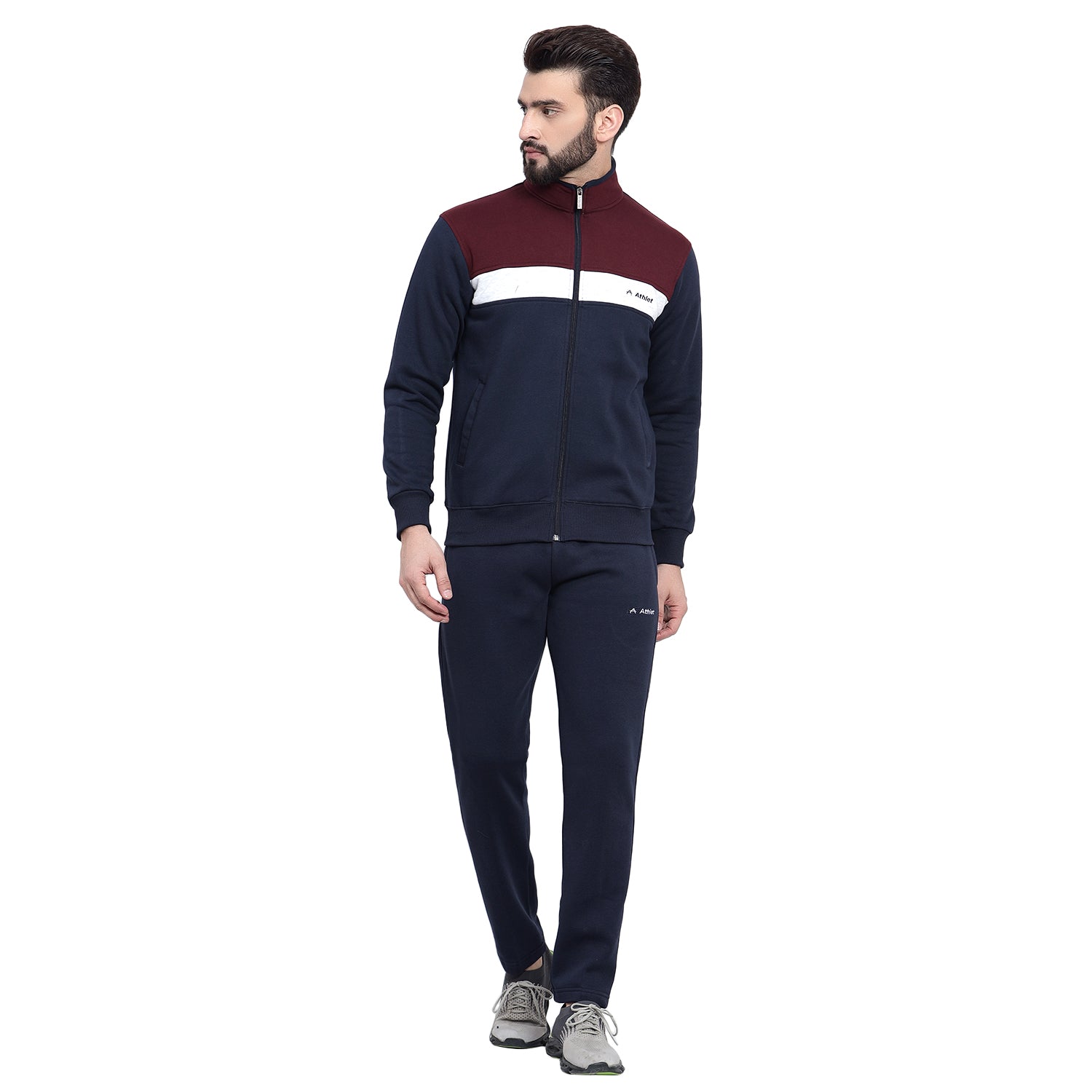 Three-Thread Fleece Winter Tracksuit -  702311