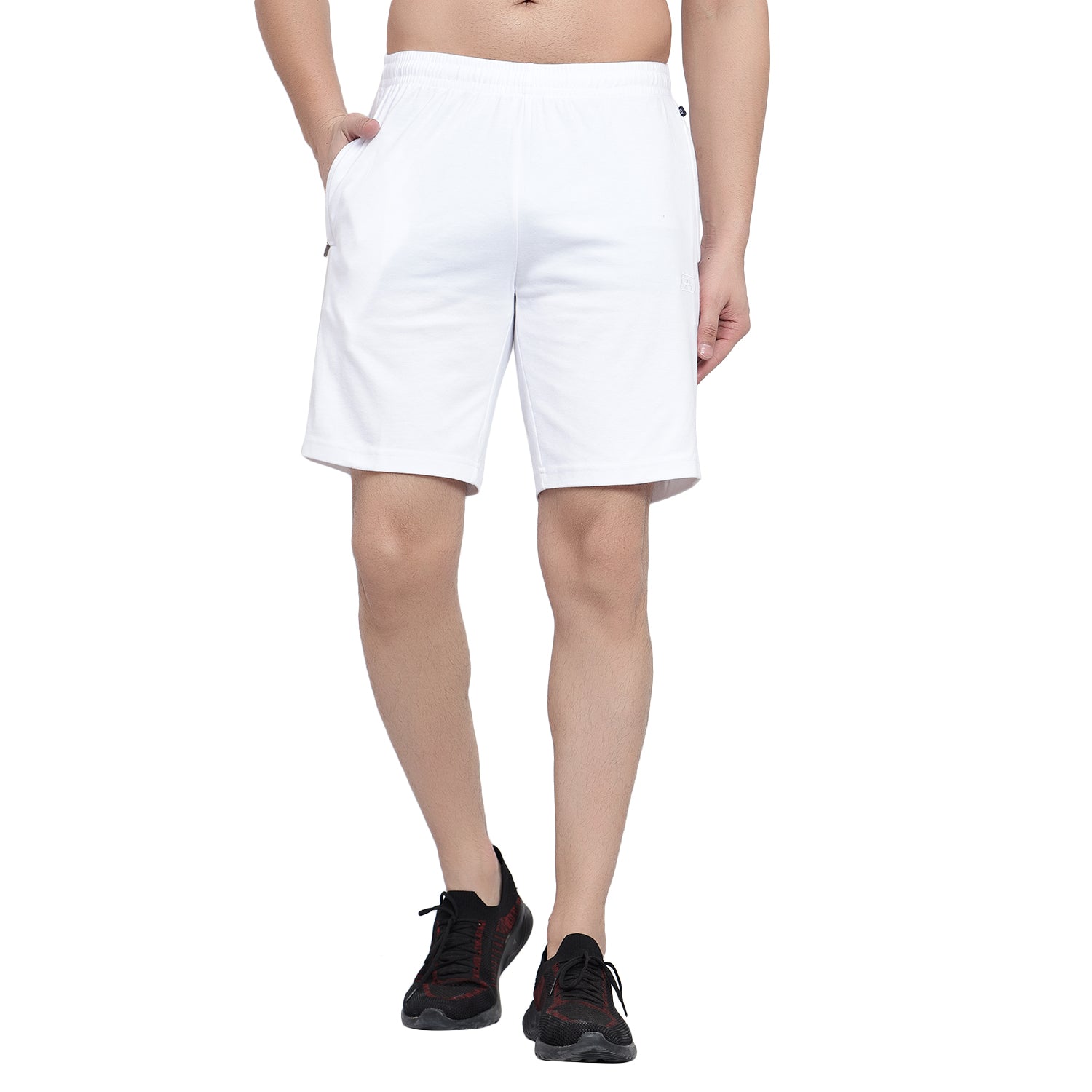 Essential Solid Bermuda Shorts - 102