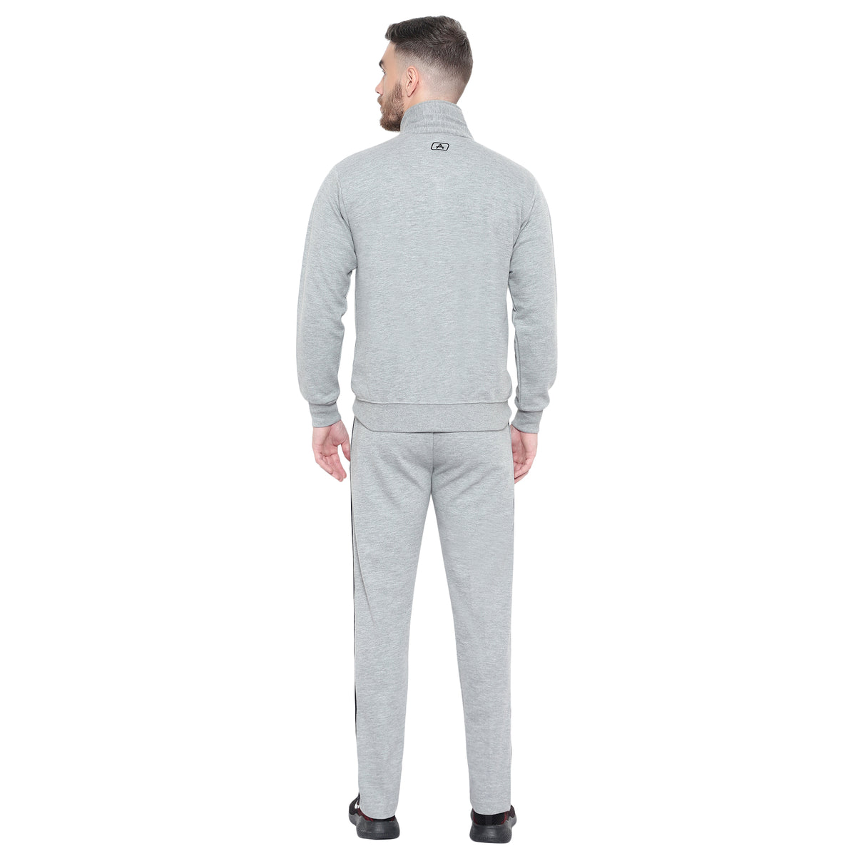 Full-Zip Contrast Tracksuit Set - 8020