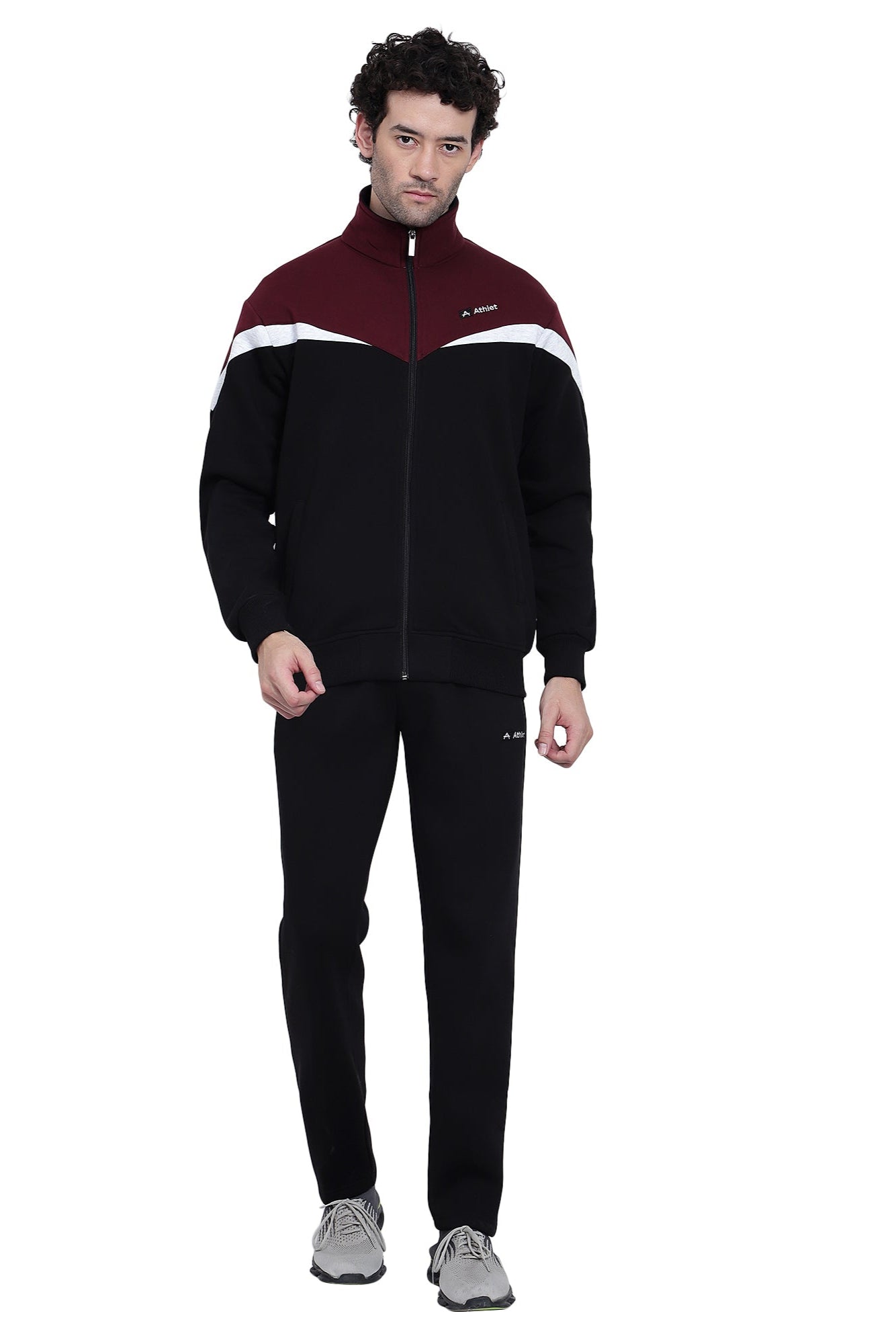 Three-Thread Fleece Winter Tracksuit -  702312