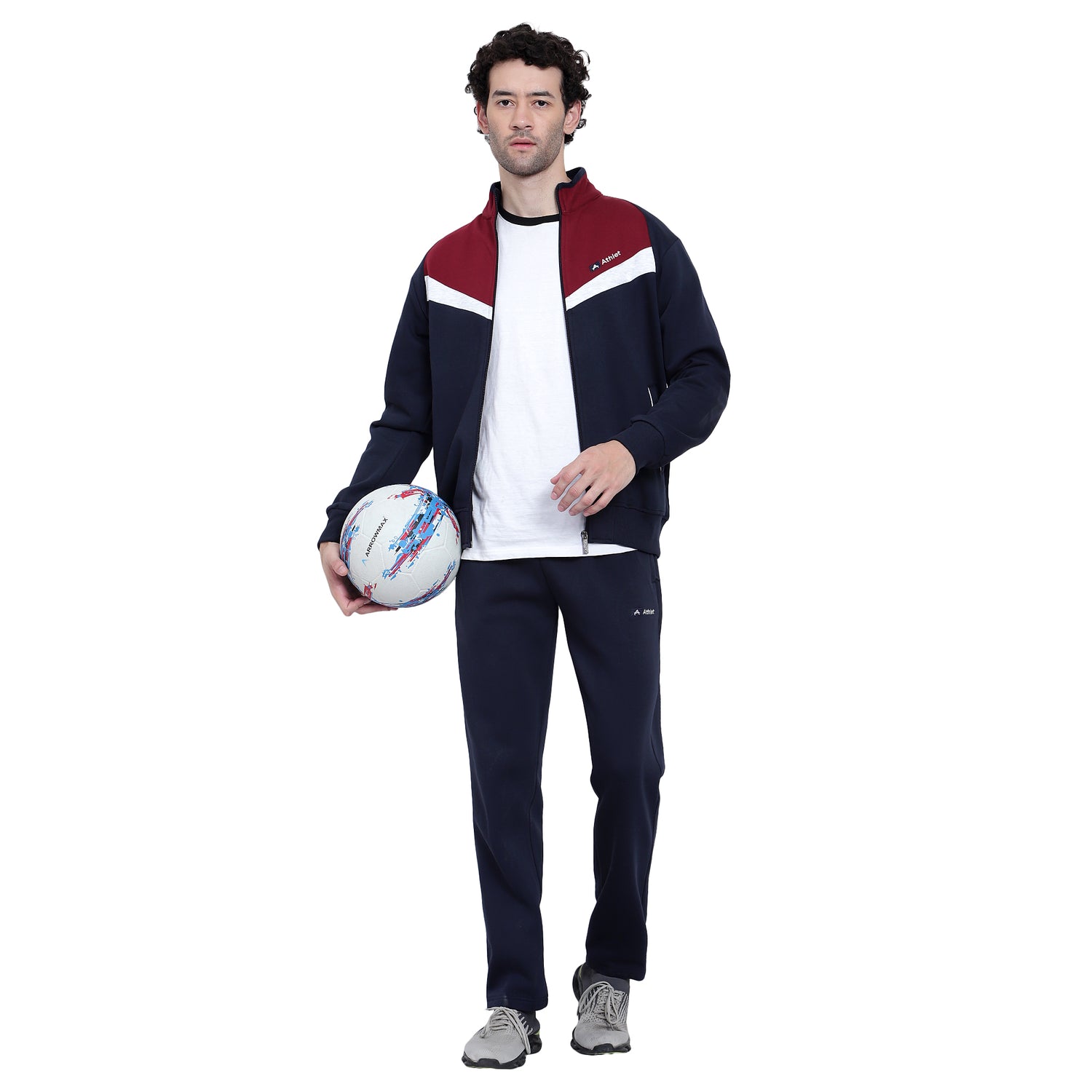 Three-Thread Fleece Winter Tracksuit -  702317