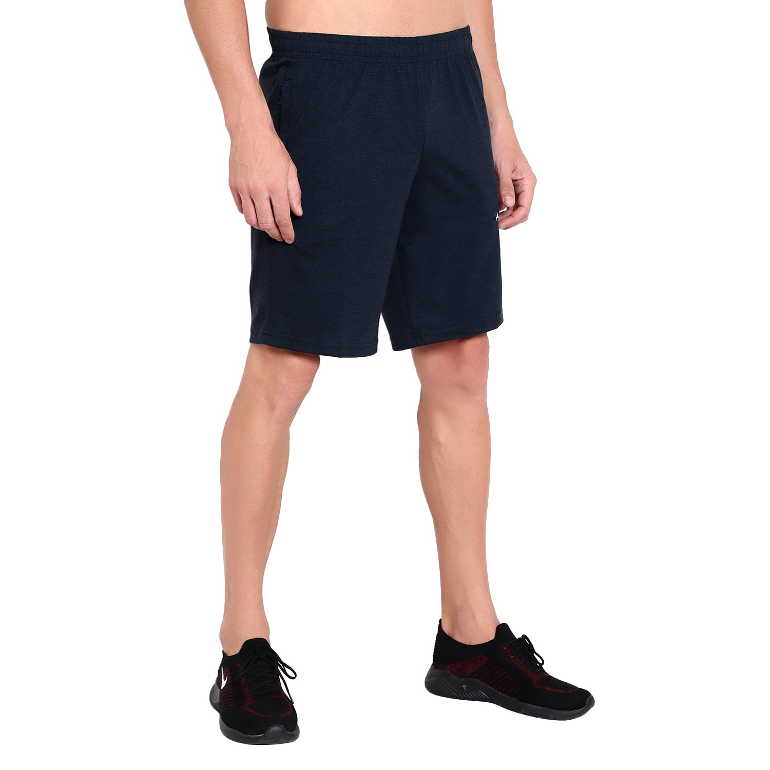 Essential Solid Bermuda Shorts - 102