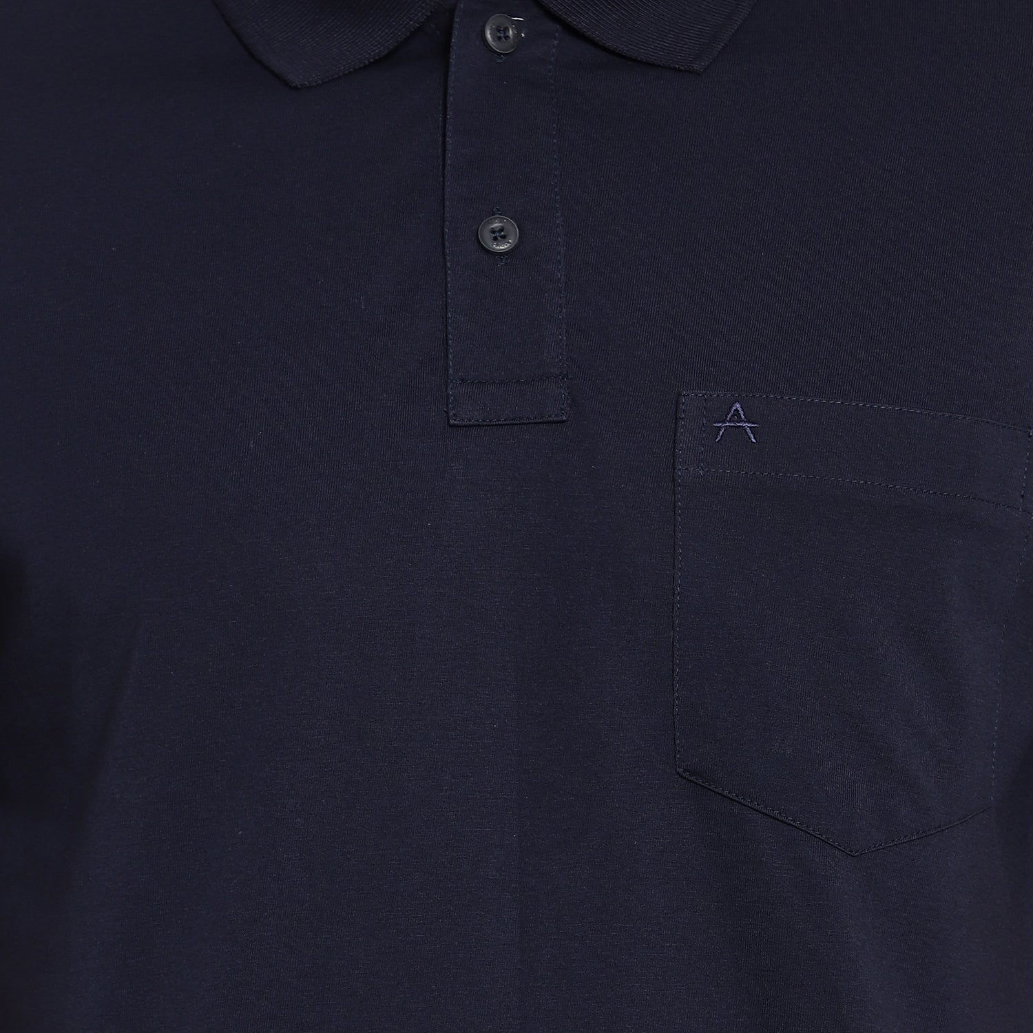 Men's Casual Solid Cotton Polo T-Shirt - 1003 HS