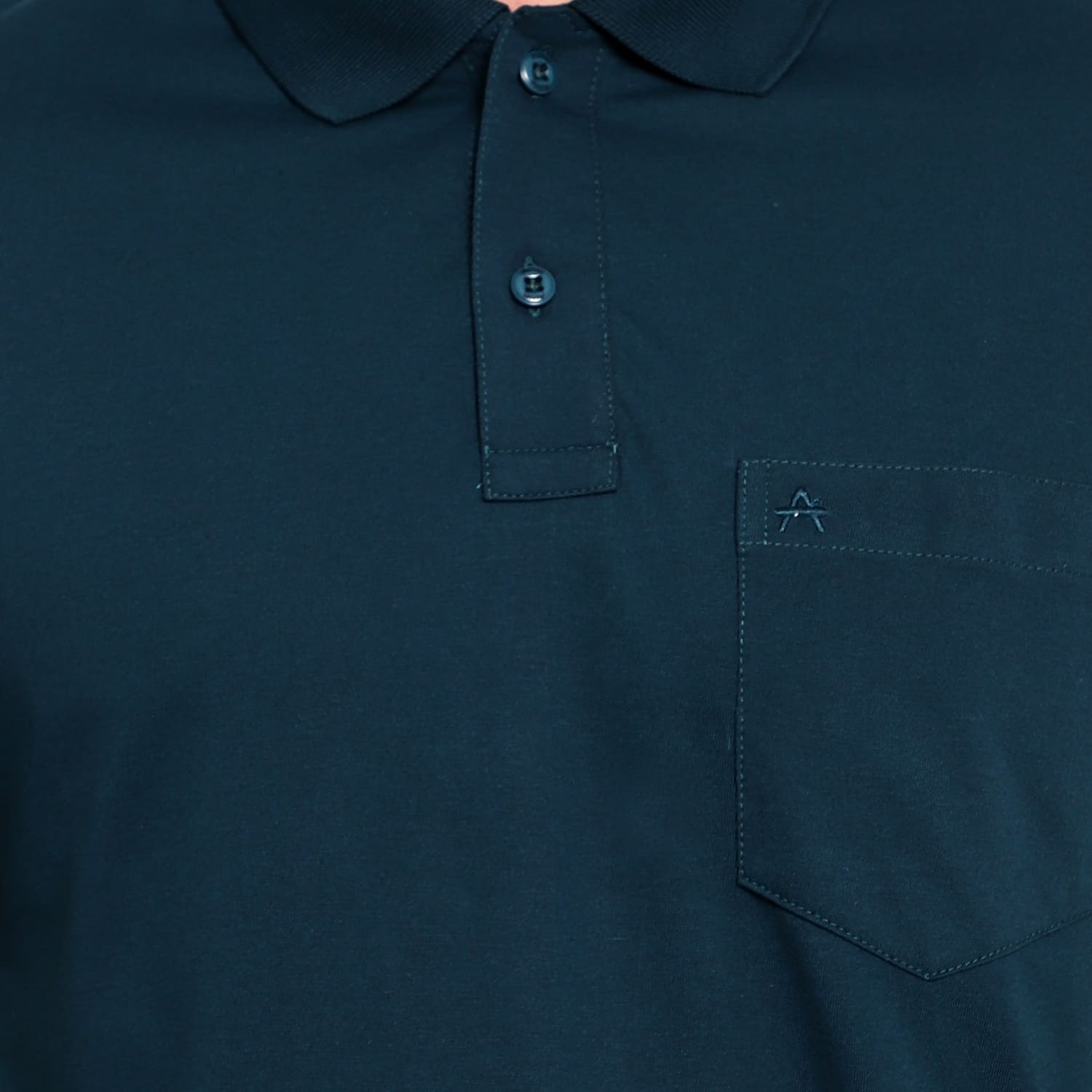 Men's Casual Solid Cotton Polo T-Shirt - 1003 HS