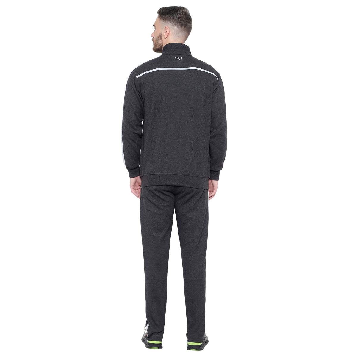 Men’s Cotton Blend Full-Zip Tracksuit Set - 8019