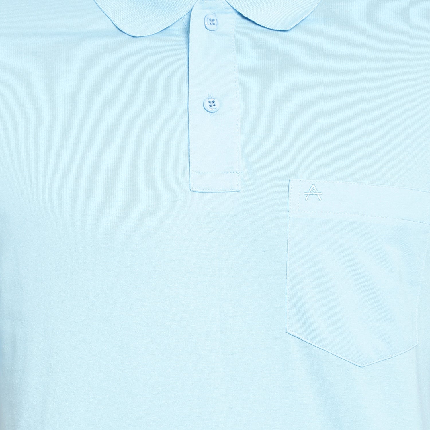 Men's Casual Solid Cotton Polo T-Shirt - 1003 HS