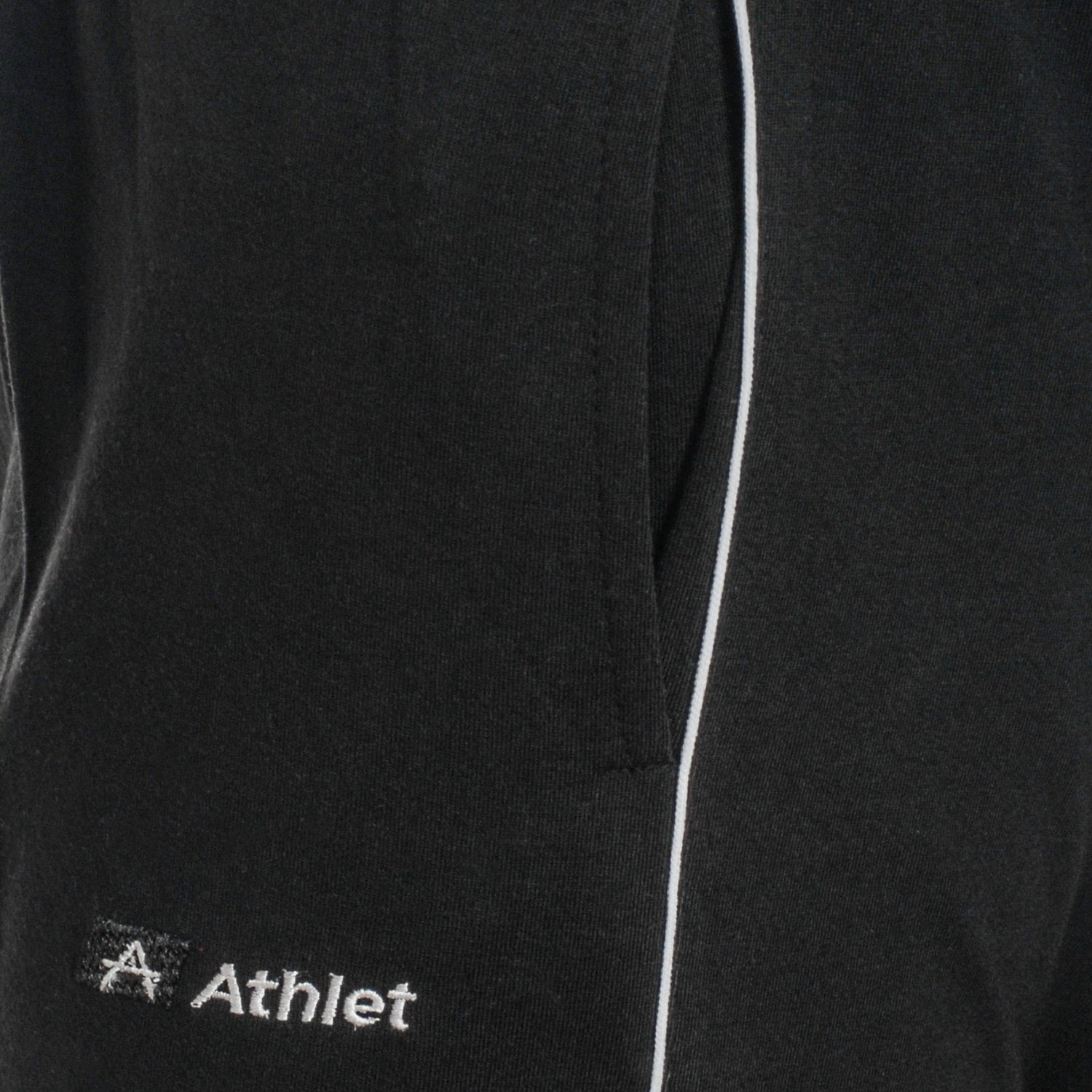 Two Thread Fleeece Trackapnts with side piping and zipper pockets