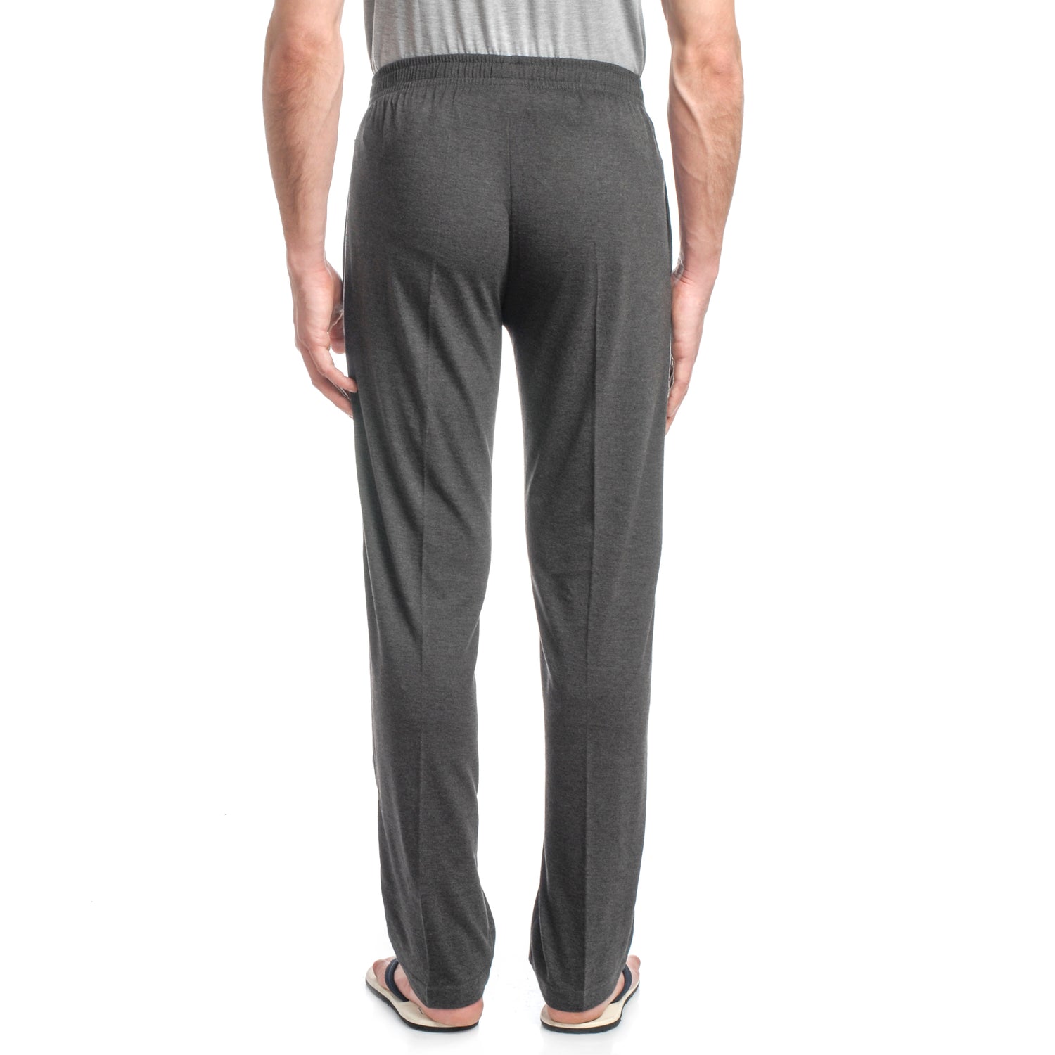 Two Thread Fleeece Trackapnts with side piping and zipper pockets