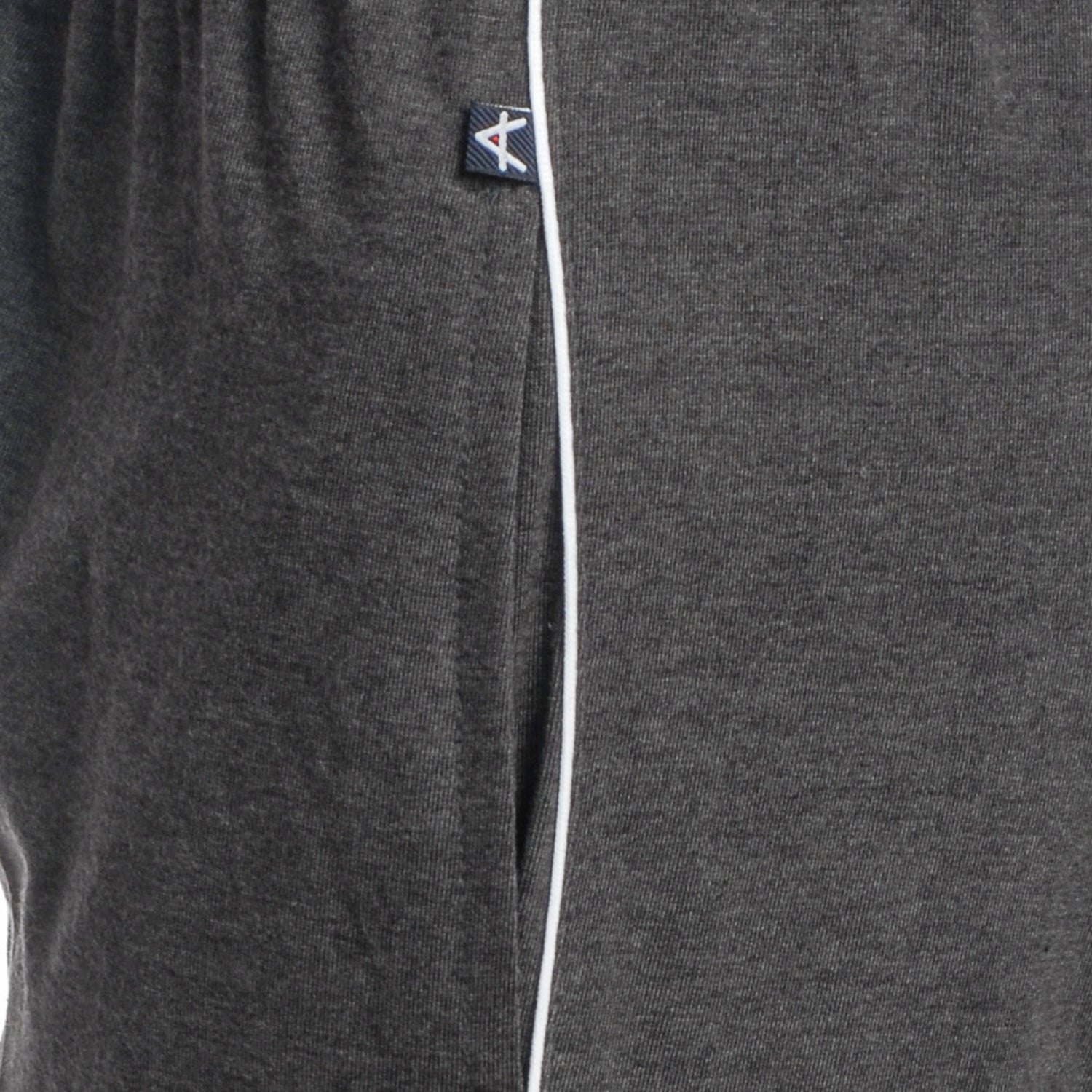 Men’s Cotton Hosiery Track Pants – Regular Fit with Zipper Pockets & Minimal Side Piping Design 610