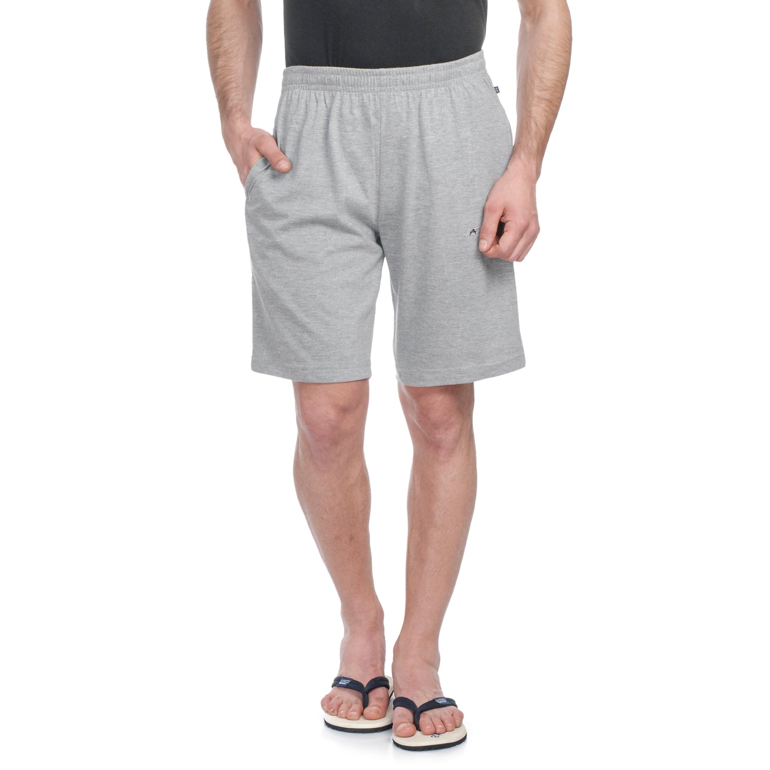 Essential Solid Bermuda Shorts - 102