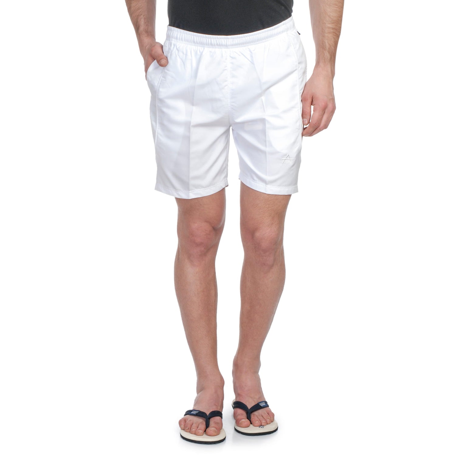Men’s NS Sports Shorts – Regular Fit, Minimal Design with Zipper Pockets - 1301