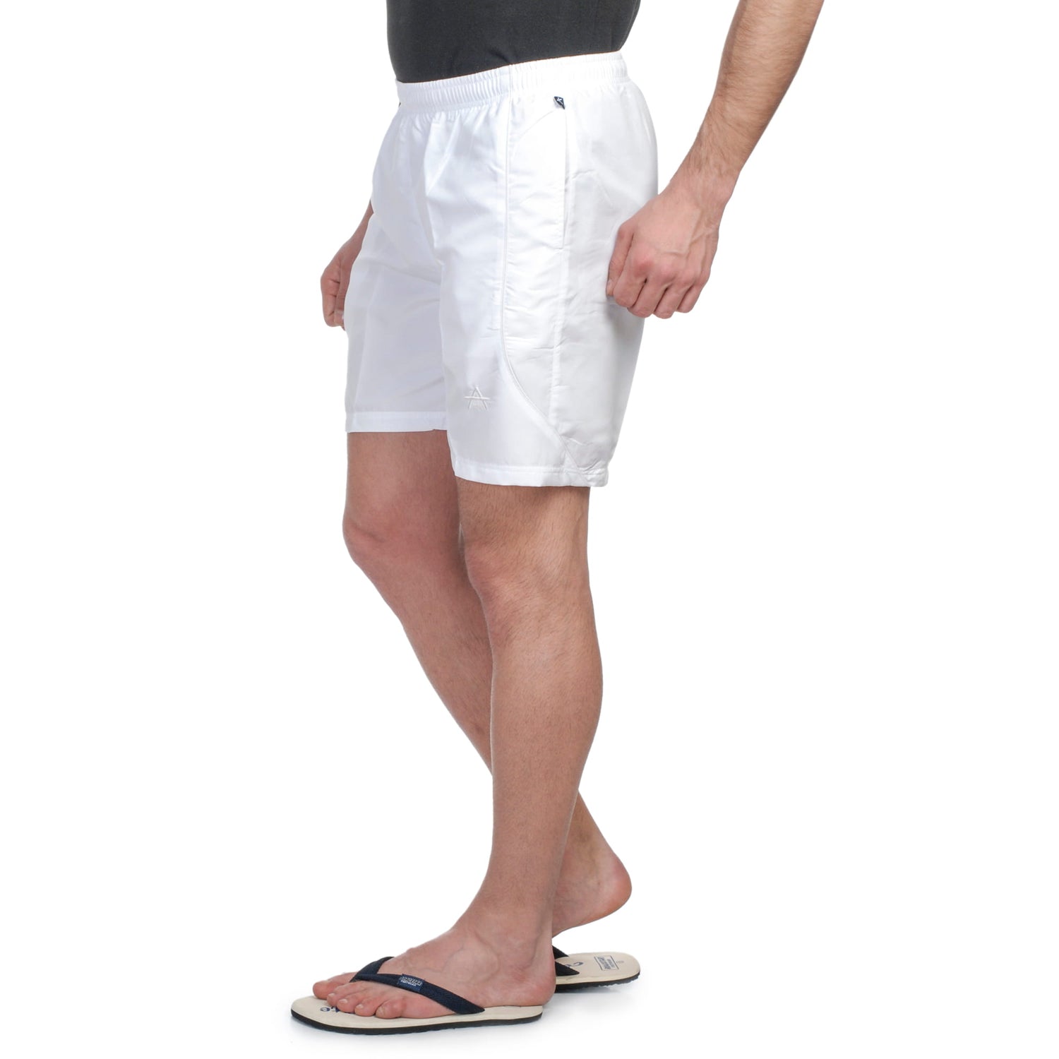 Men’s NS Sports Shorts – Regular Fit, Minimal Design with Zipper Pockets - 1301