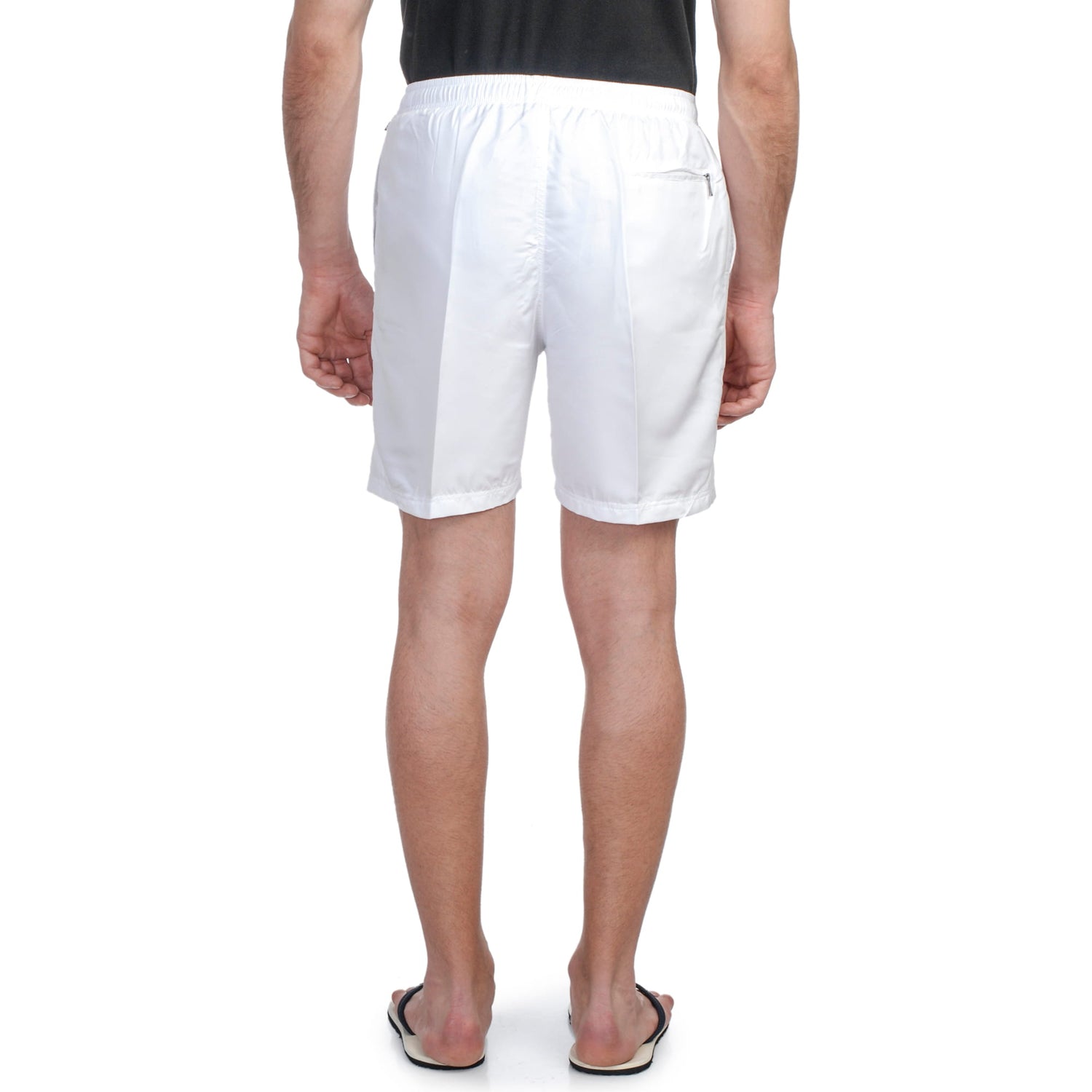 Men’s NS Sports Shorts – Regular Fit, Minimal Design with Zipper Pockets - 1301