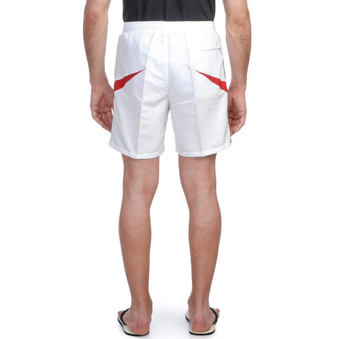 Men’s NS Fabric Sports Shorts – Regular Fit, Side Design, Zipper Pockets, Lining Inside - 1326