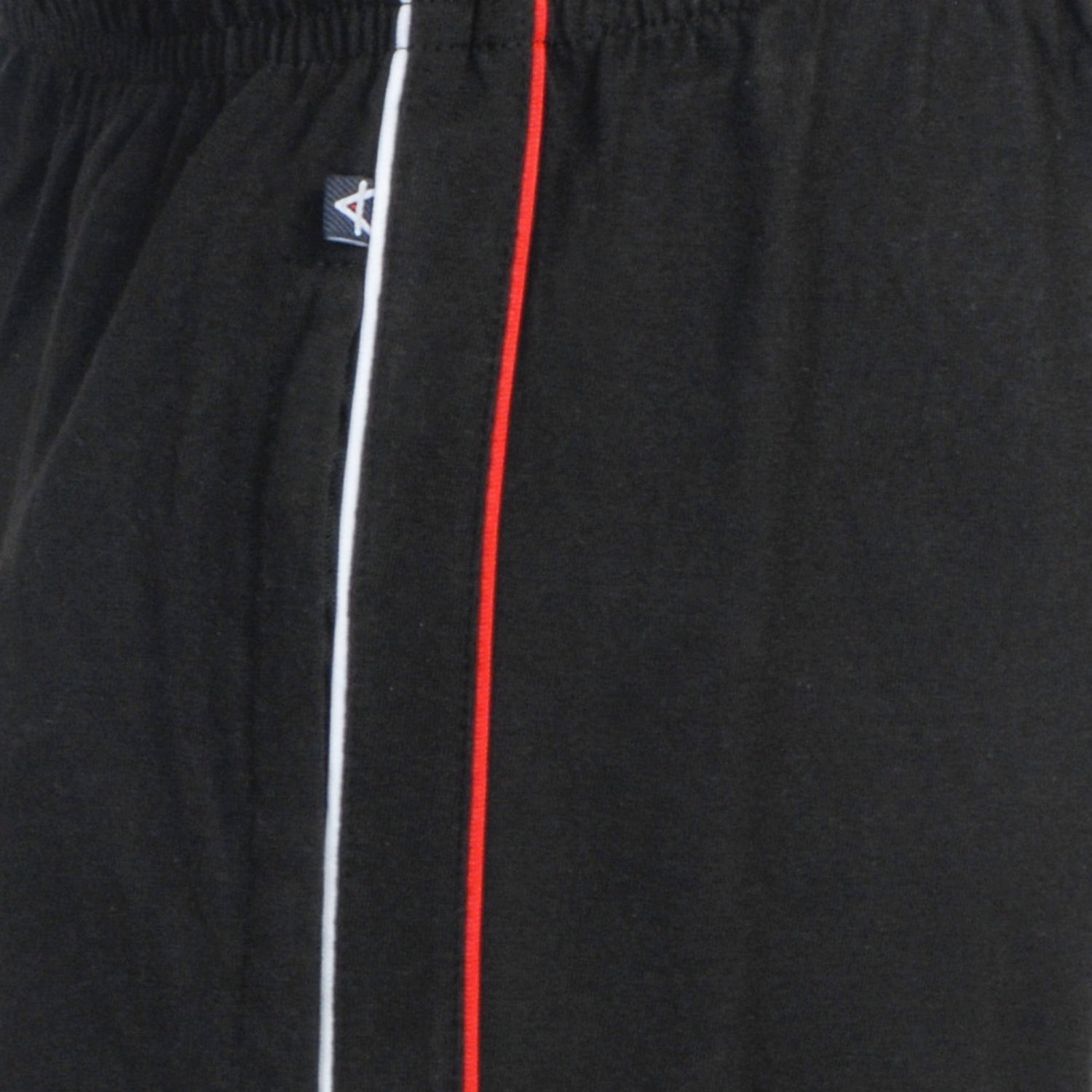 ATHLET Double Side Piping Bermuda for Men – Cotton Hosiery Regular Fit Shorts with Zipper Pockets