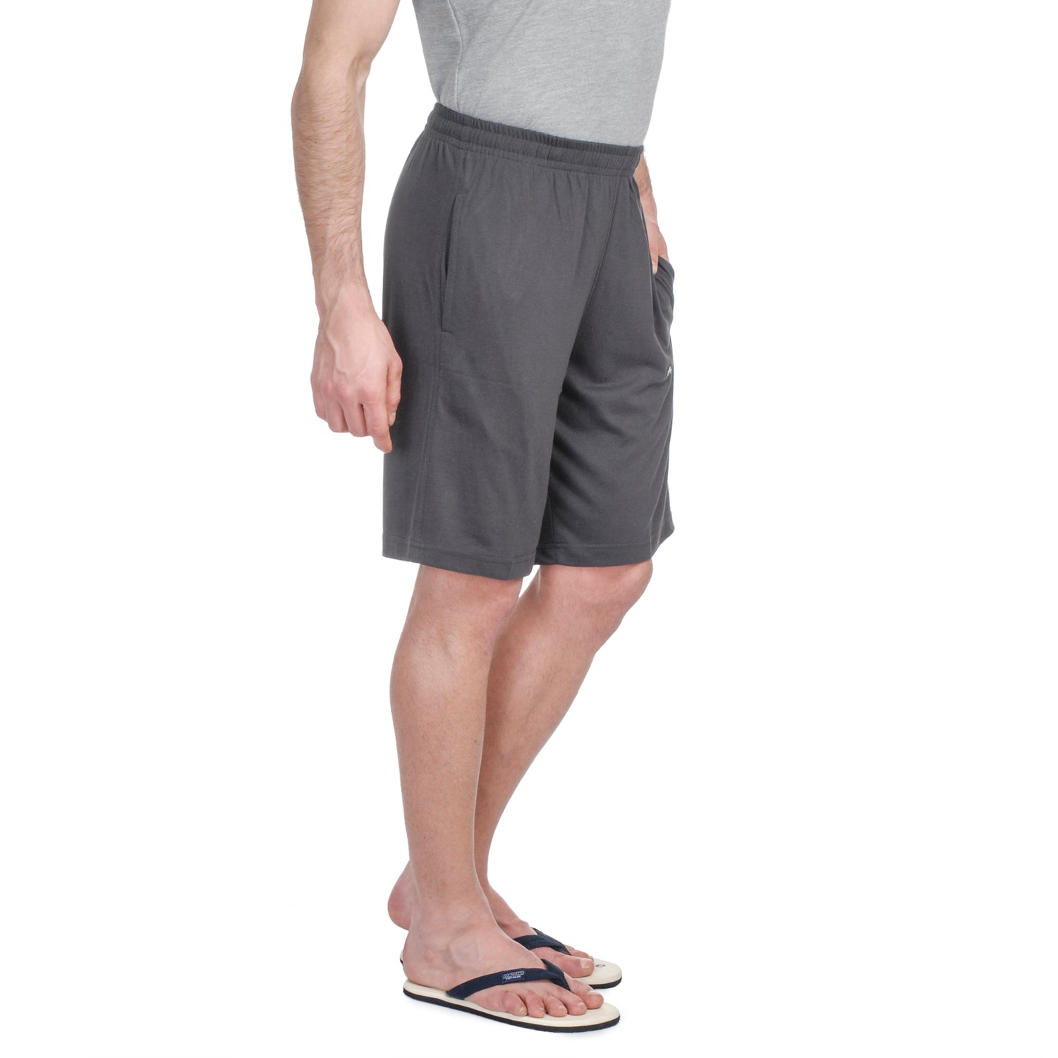 Essential Solid Bermuda Shorts - 102