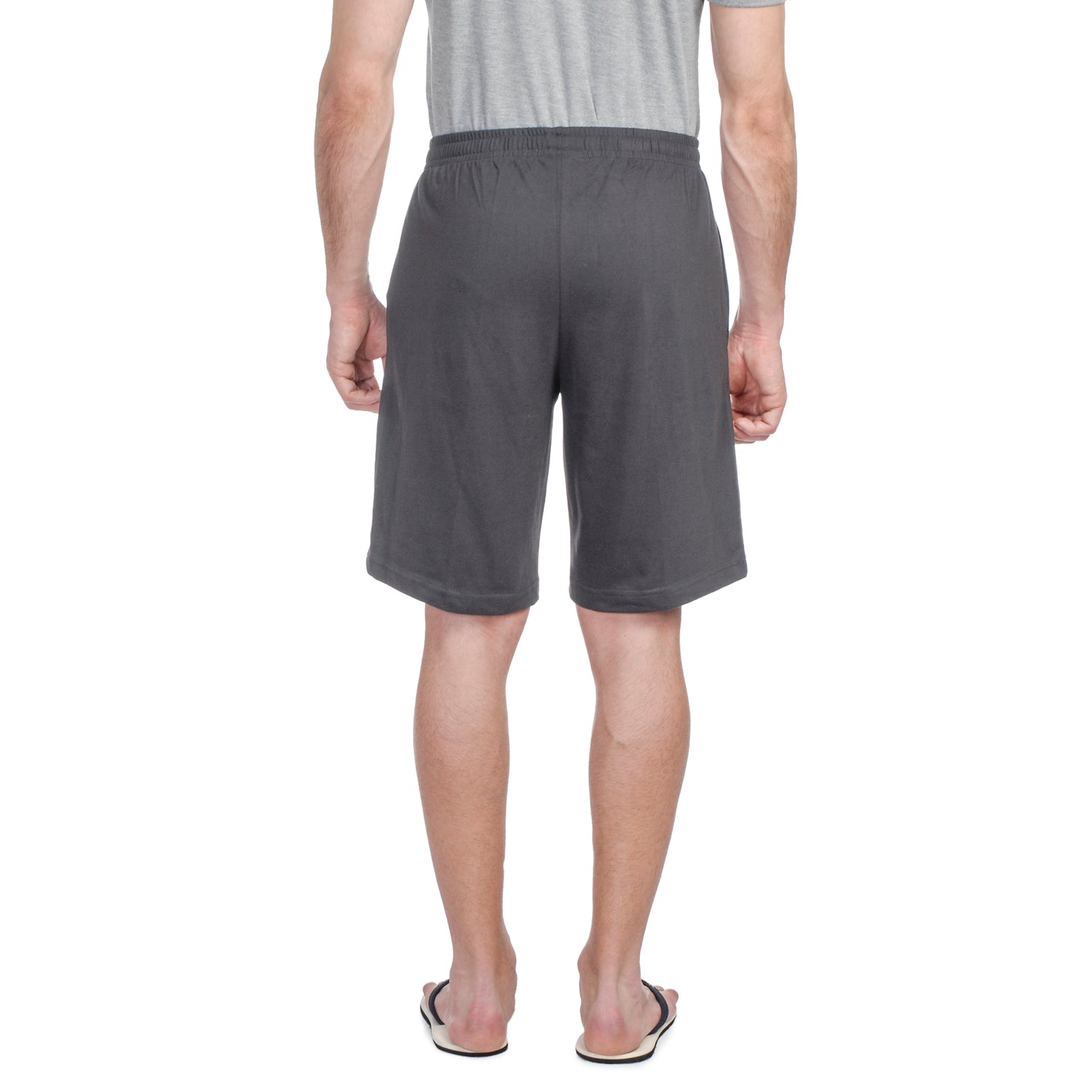 Essential Solid Bermuda Shorts - 102