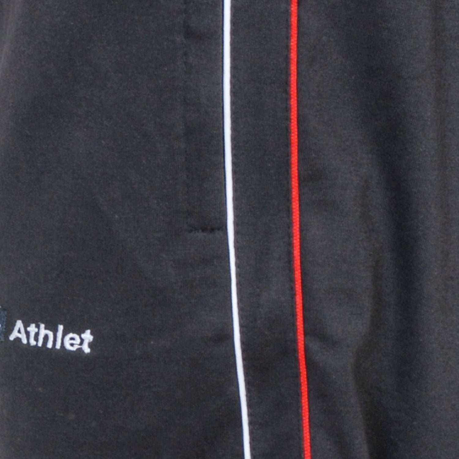 ATHLET Double Side Piping Bermuda for Men – Cotton Hosiery Regular Fit Shorts with Zipper Pockets