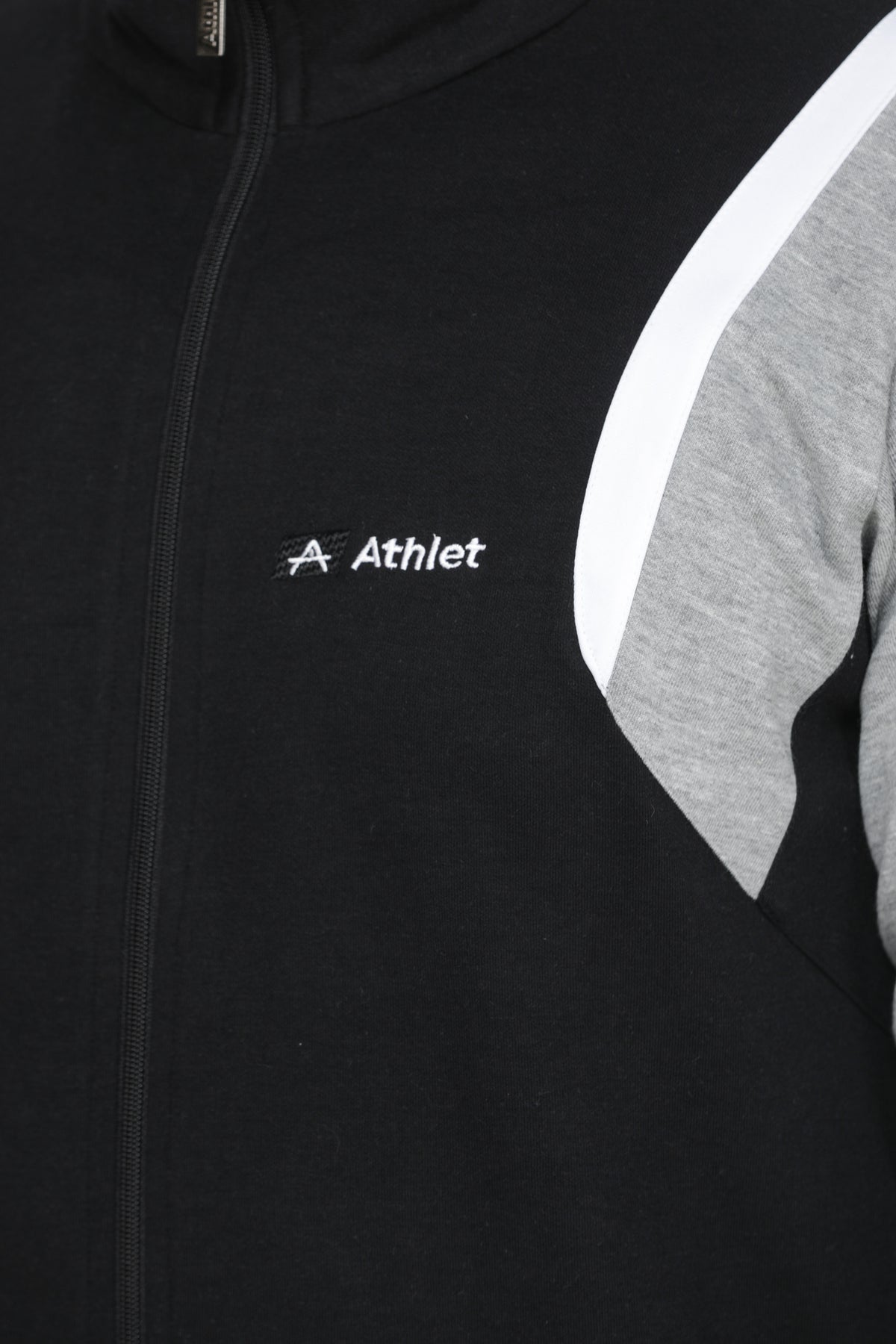 Shoulder Accent Zip-Up Sports Tracksuit Set - 8015
