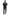 Chevron Detail Full-Zip Tracksuit Set - 8062