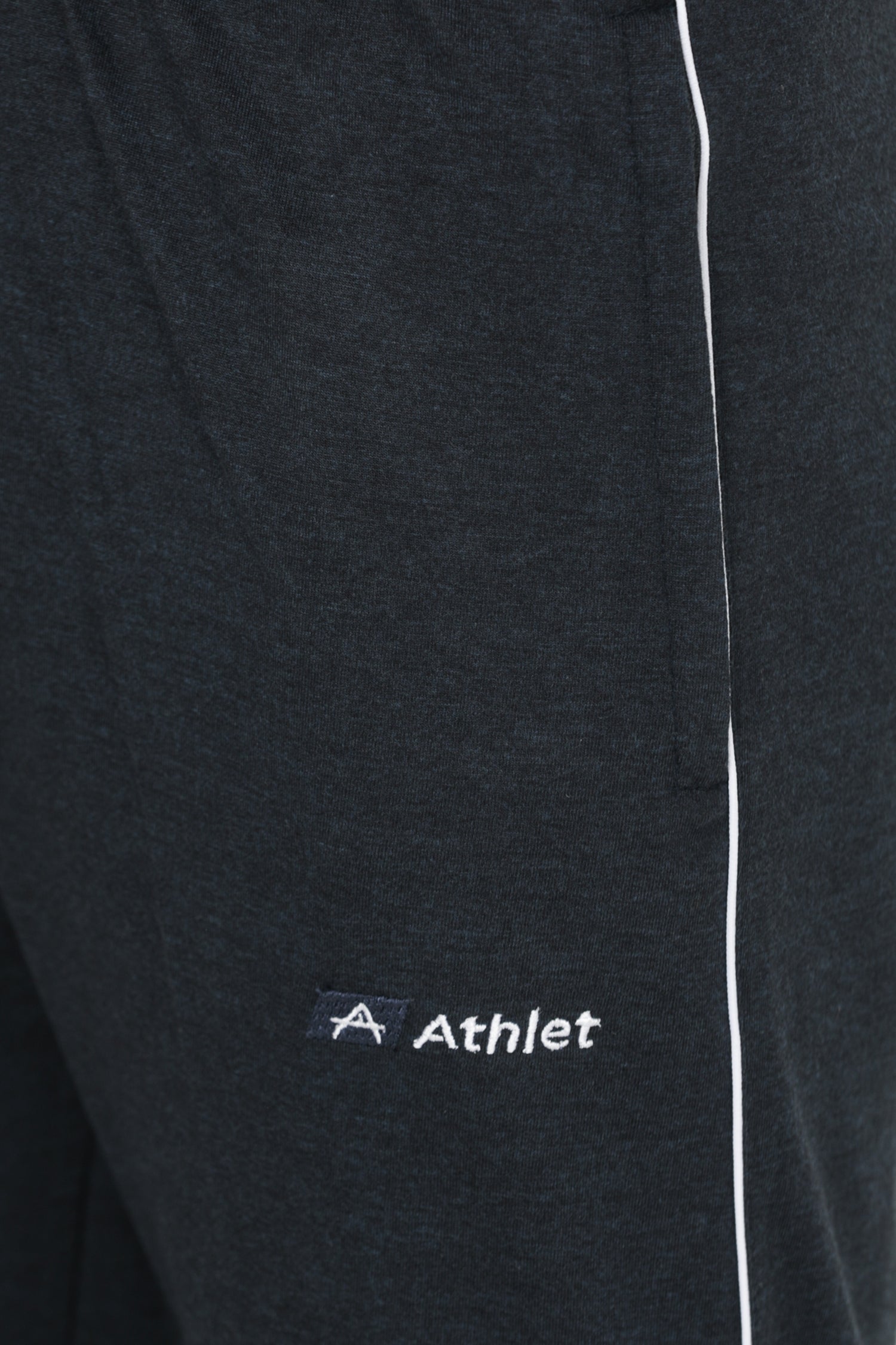 Men’s Cotton Hosiery Track Pants – Regular Fit with Zipper Pockets & Minimal Side Piping Design 610