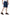 Bermuda Shorts for Men with side piping – Regular Fit Cotton Hosiery with Zipper Pockets, Plus Size 110