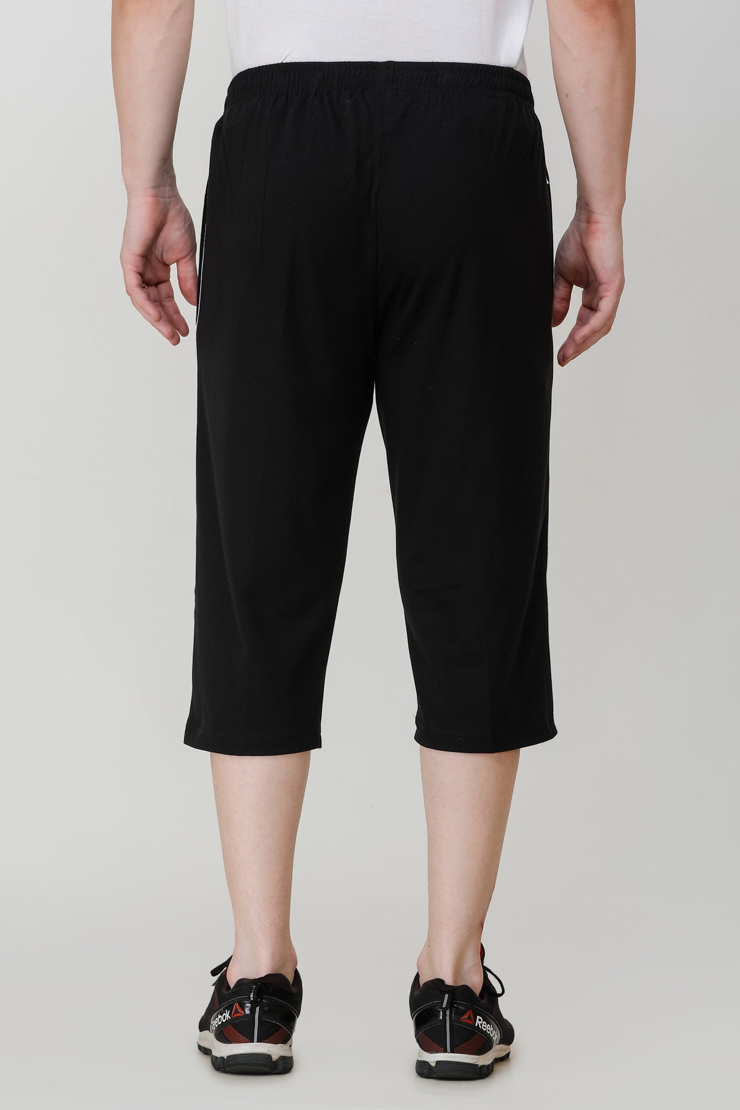 Cotton Hosiery 3/4 Length Capris - 310