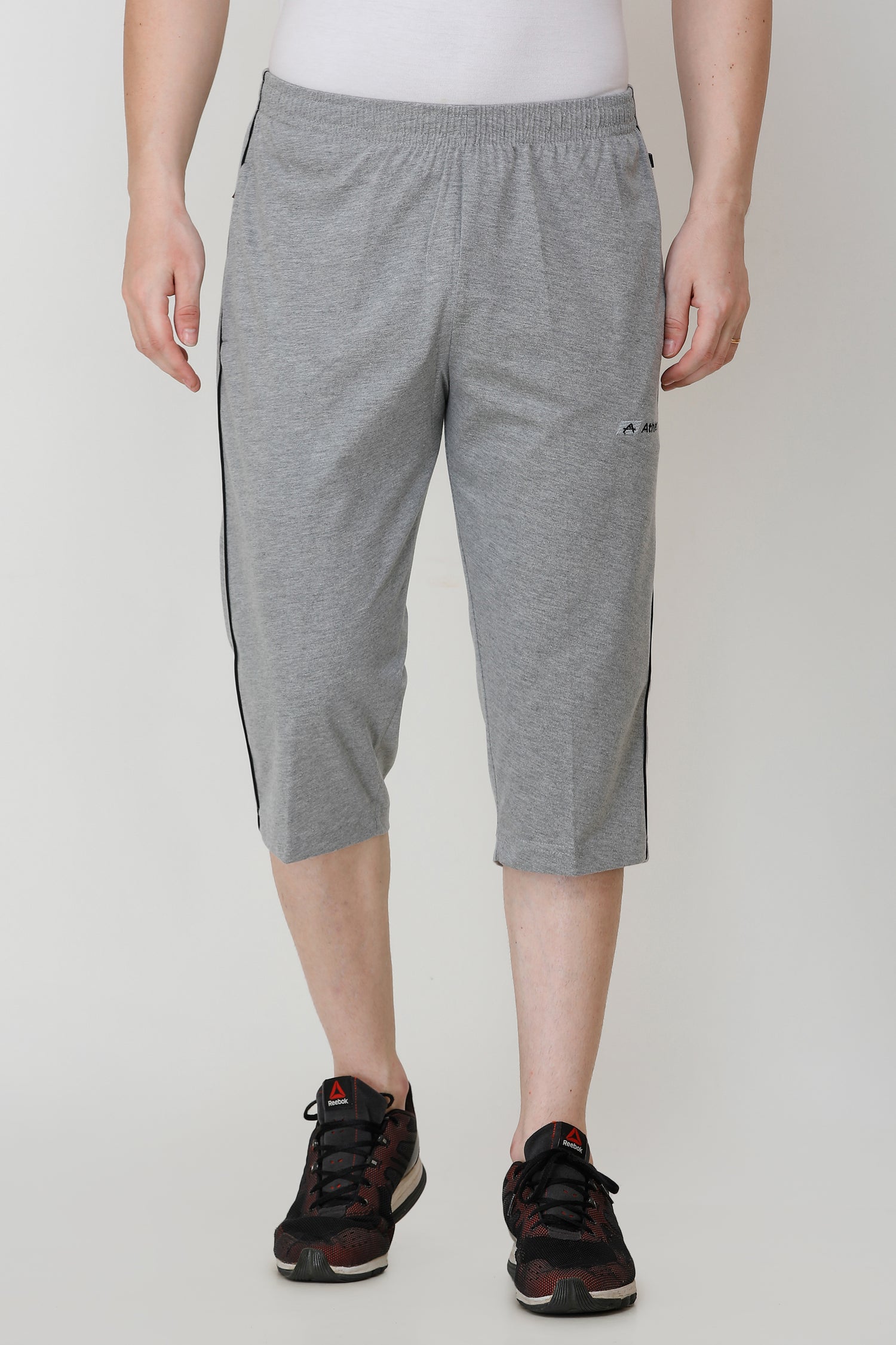 Cotton Hosiery 3/4 Length Capris - 310
