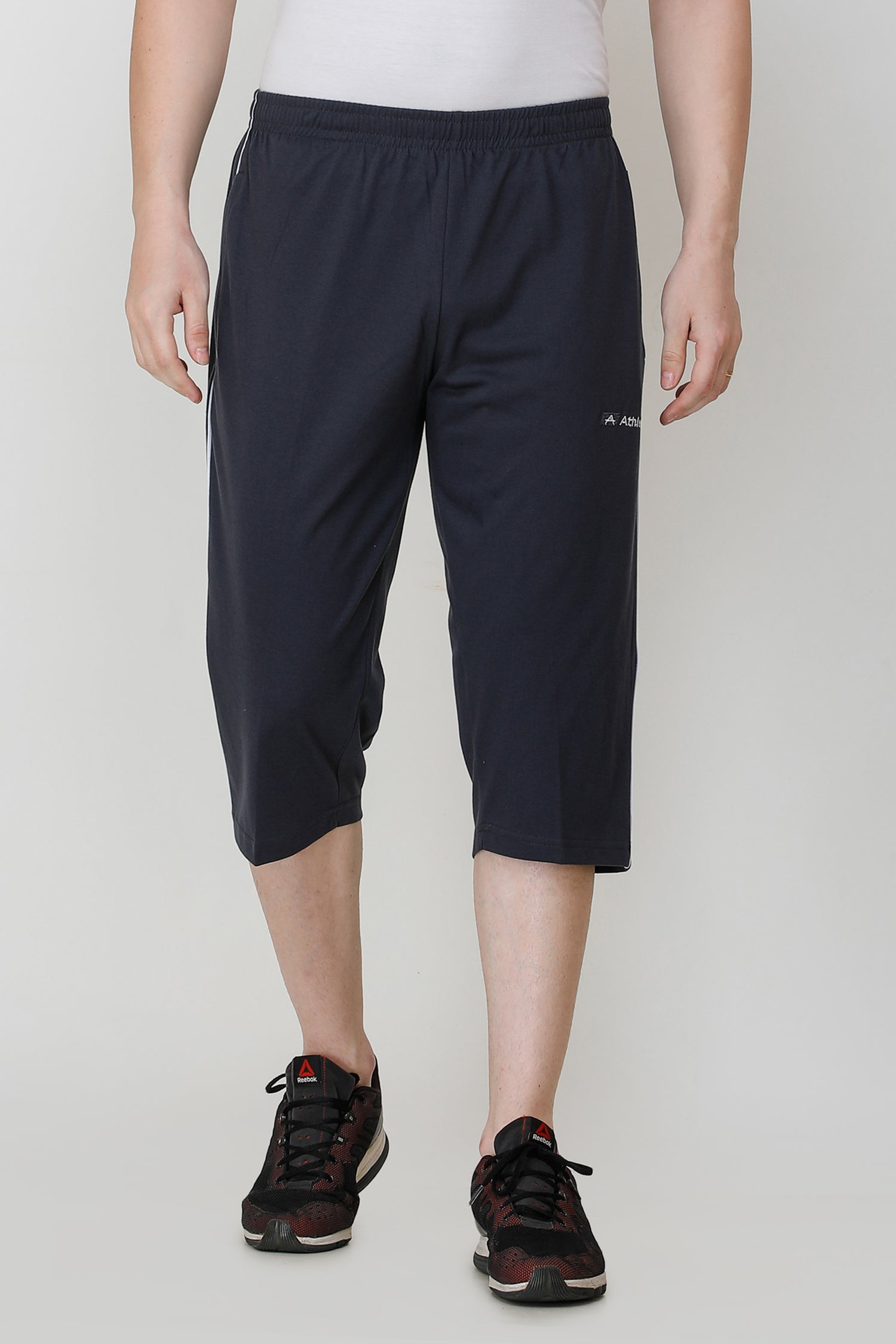 Cotton Hosiery 3/4 Length Capris - 310