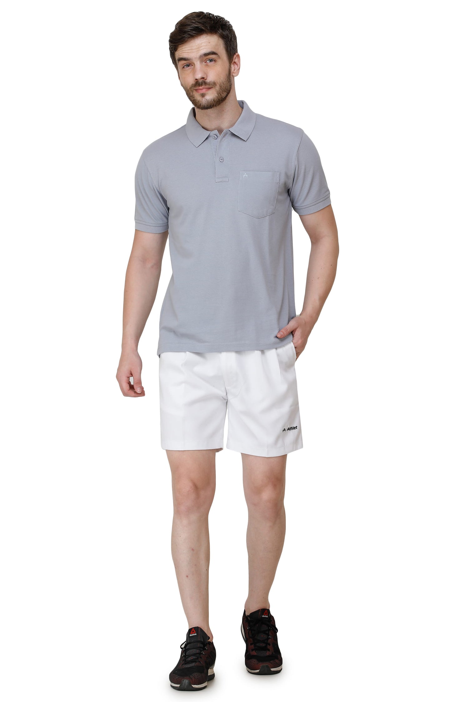 ATHLET Performance Pleated Shorts – Classic Fit Sportswear for Training & Athleisure - 493