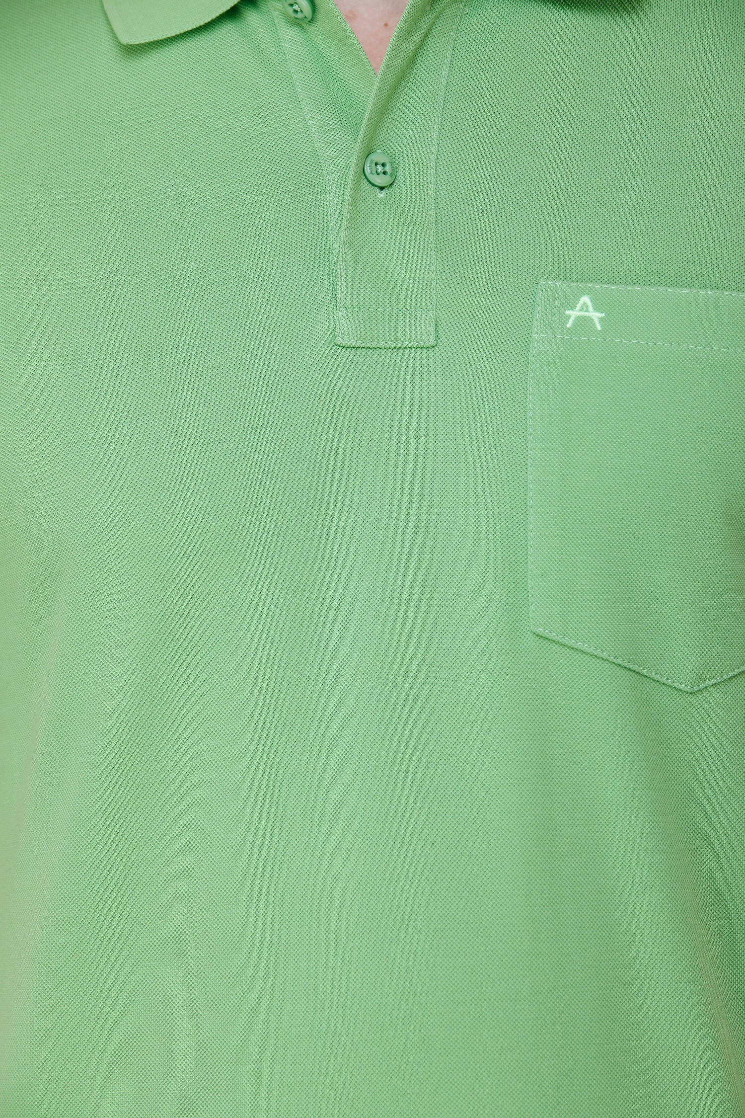 Casual Solid Matty Polo T-Shirt with Chest Pocket - 1004 HS