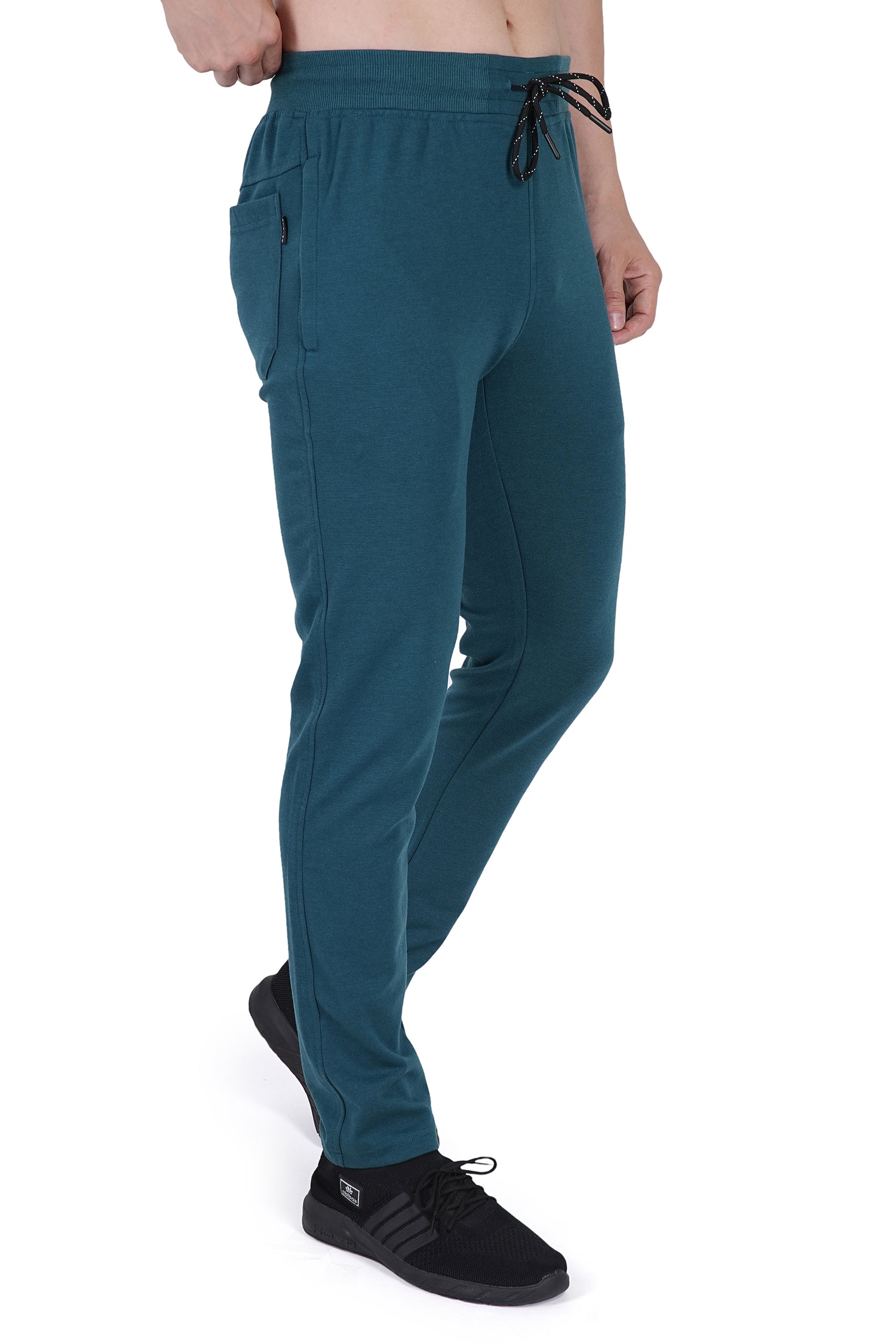 Men’s Premium Slim-Fit Self-Pattern Track Pants 692