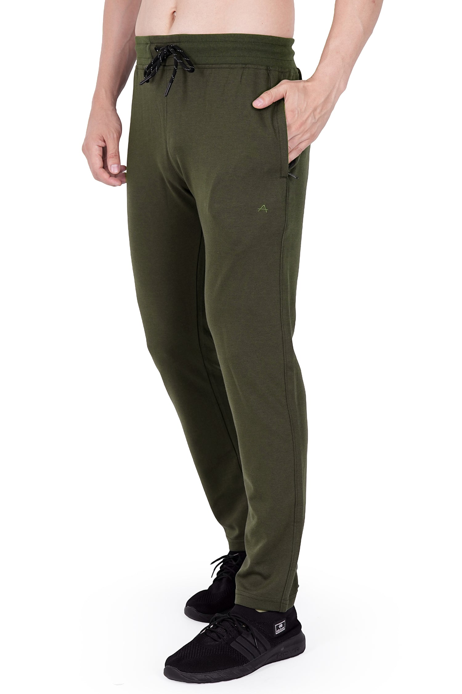 Men’s Premium Slim-Fit Self-Pattern Track Pants 692