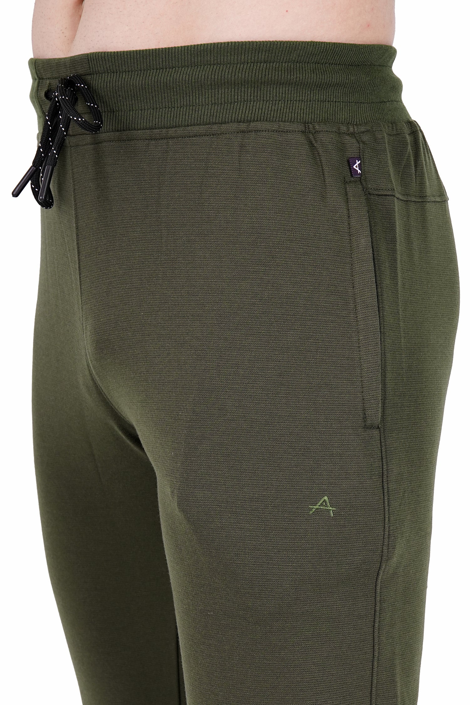 Men’s Premium Slim-Fit Self-Pattern Track Pants 692