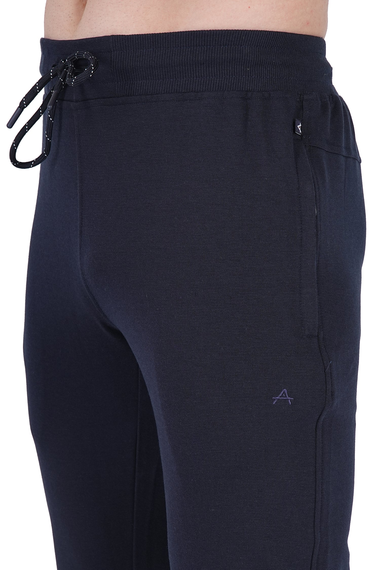 Men’s Premium Slim-Fit Self-Pattern Track Pants 692