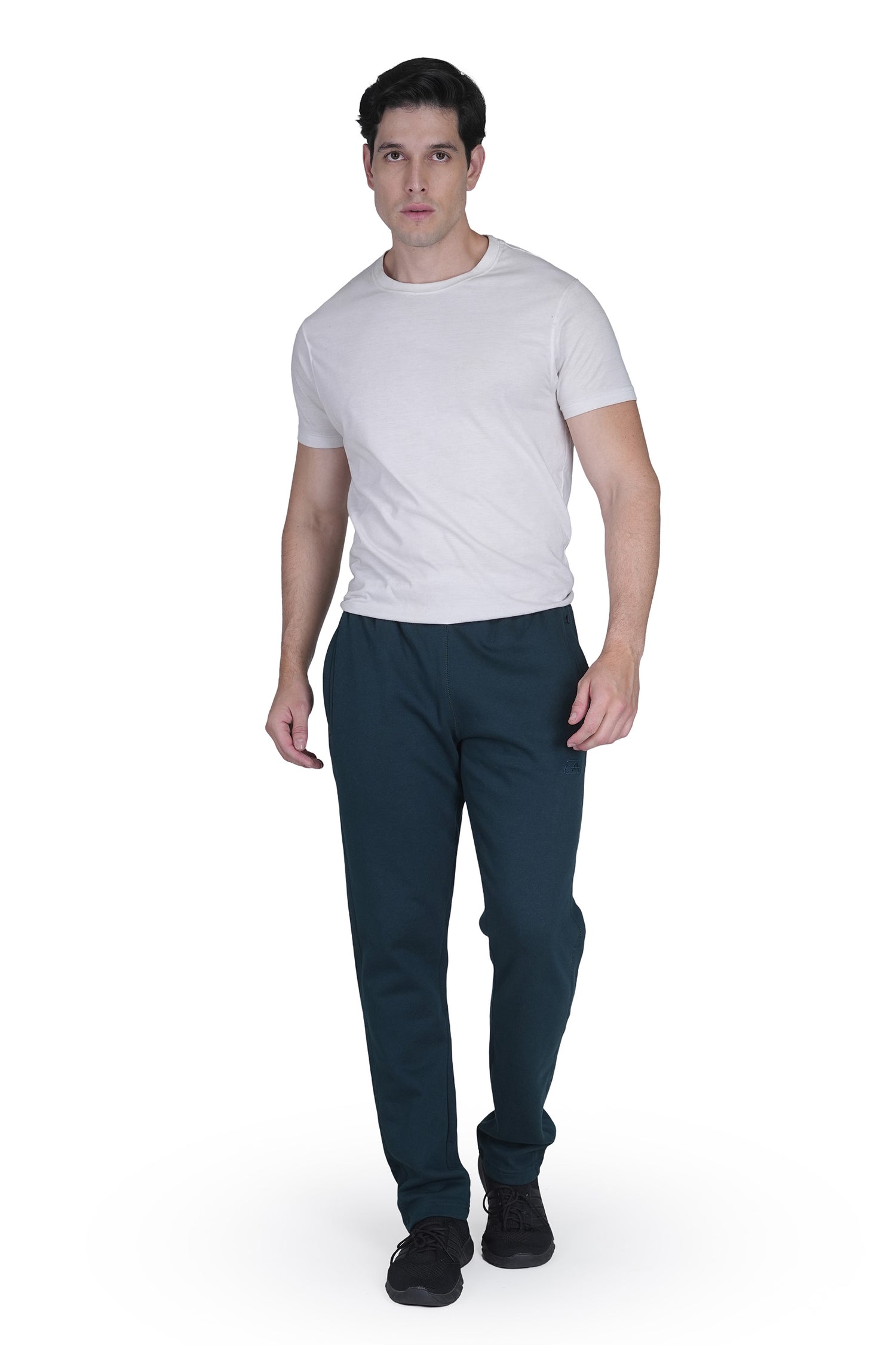 Slim Fit Solid Track Pants for Men & Unisex – Very Warm with Zip Pockets -911