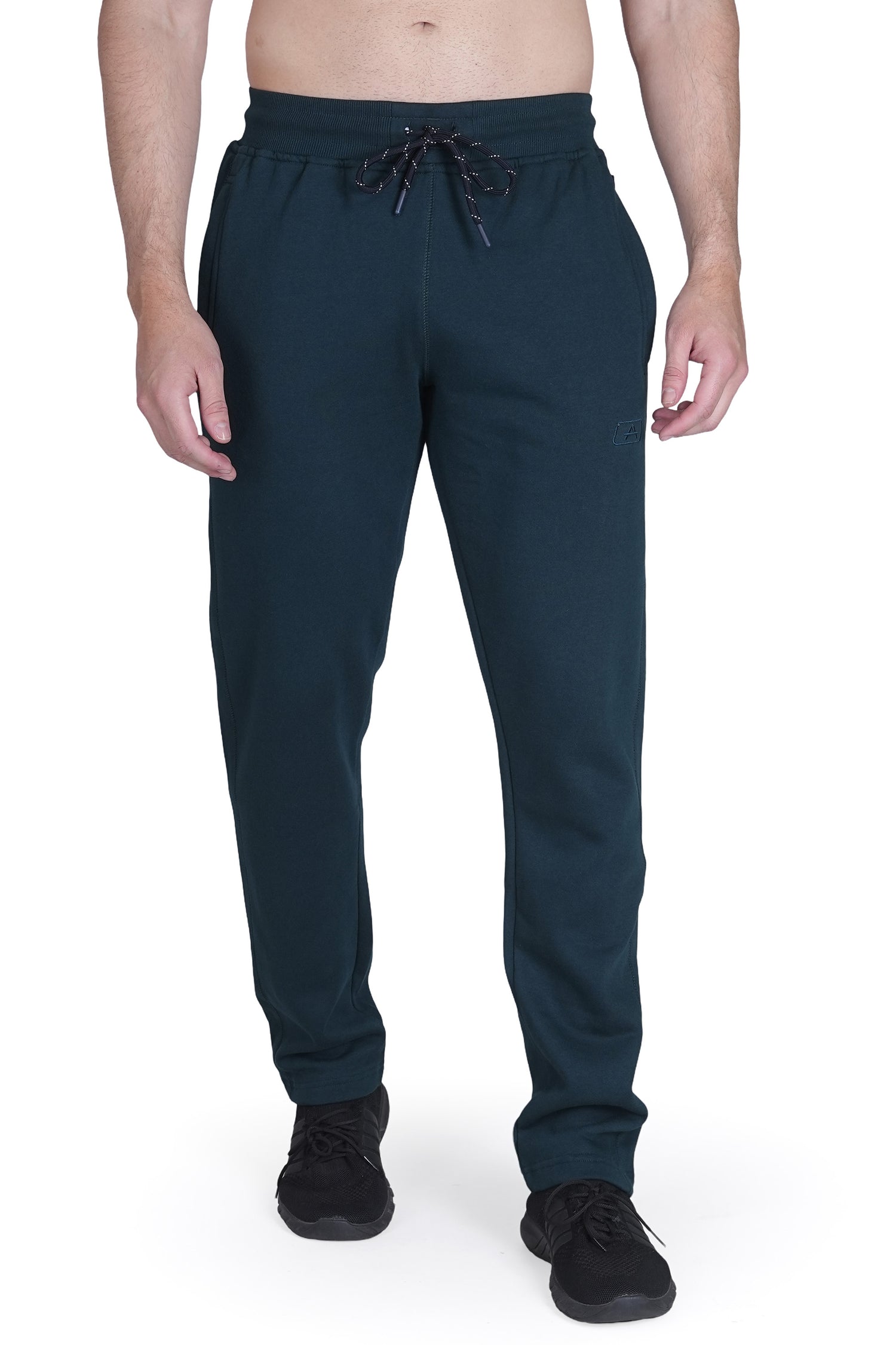 Slim Fit Solid Track Pants for Men & Unisex – Very Warm with Zip Pockets -911