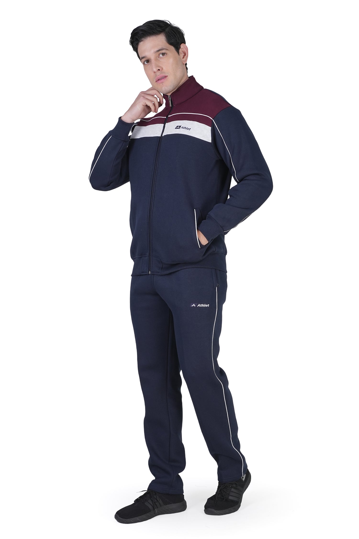 Fleece TracksuitThree-Thread Fleece Winter Tracksuit -  702424