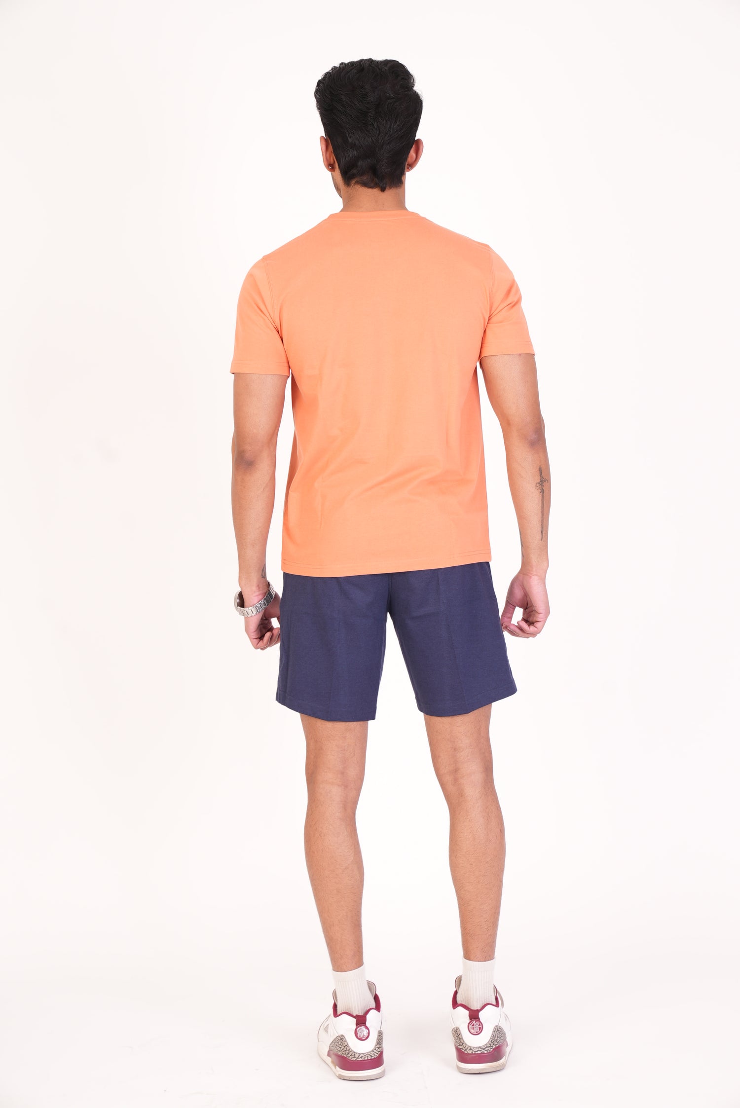 Essential Solid Bermuda Shorts - 102