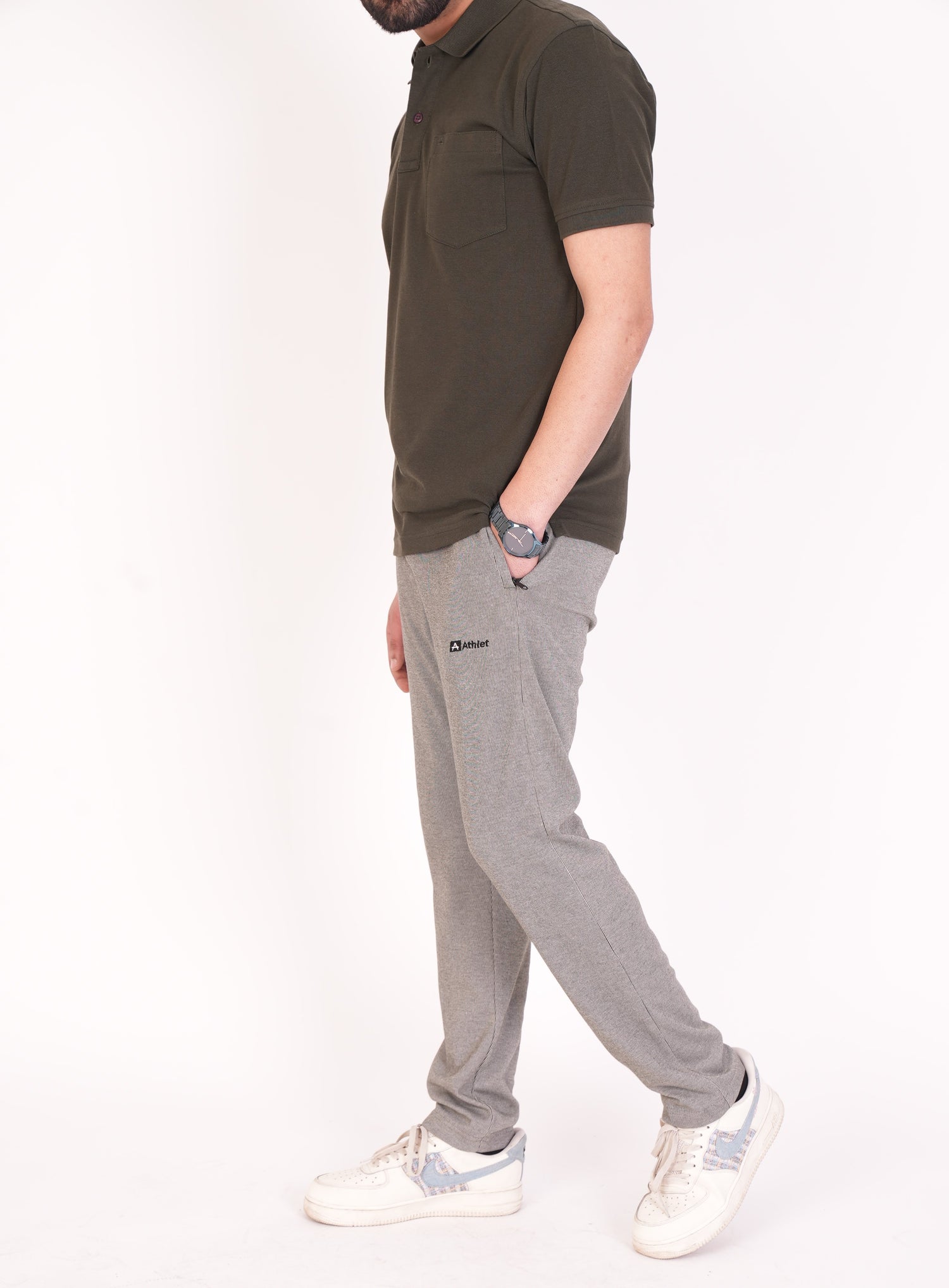 Self Lined Cotton Hosiery Track Pants - 691RF