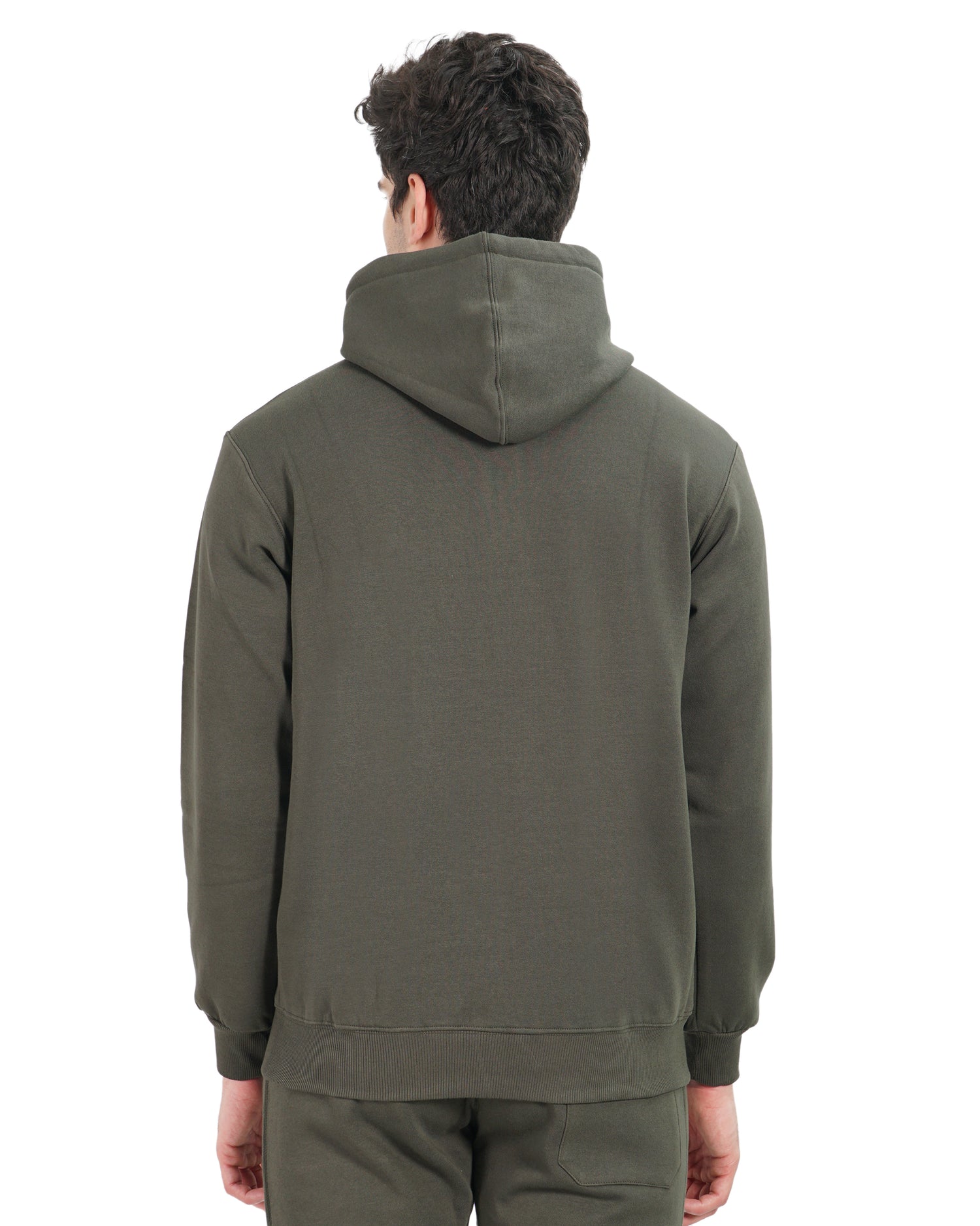 Full-Zip Three Thread Fleece Hoodie - 402311