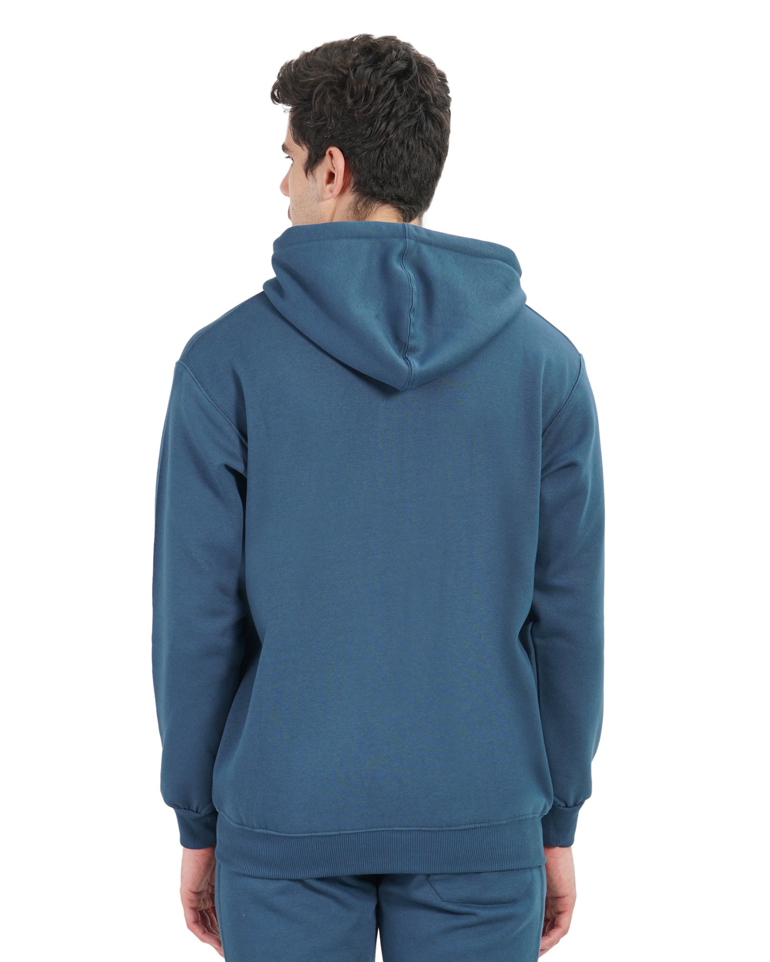 Full-Zip Three Thread Fleece Hoodie - 402311